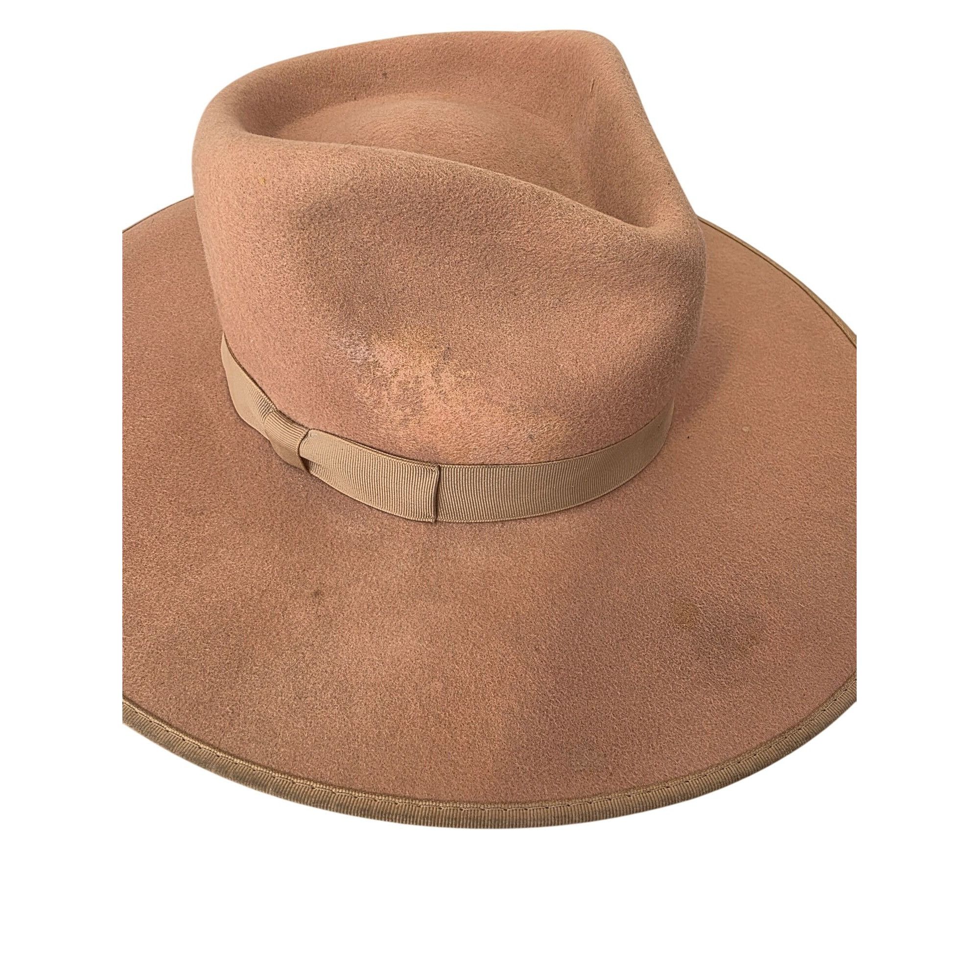 Lack of Color Lack of Color Wool Rancher Hat Unisex Sz Medium 57cm Camel W Size ONE SIZE - 5 Thumbnail