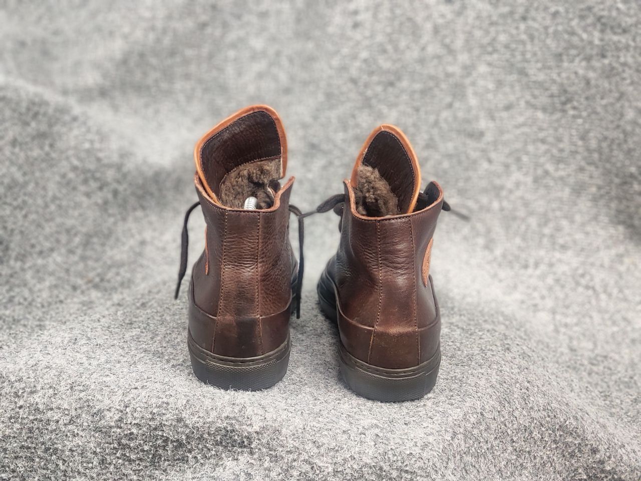 Other Benci Brothers scrambler Fur brown leather boots Sneakers Size US 8 / IT 38 - 12 Thumbnail