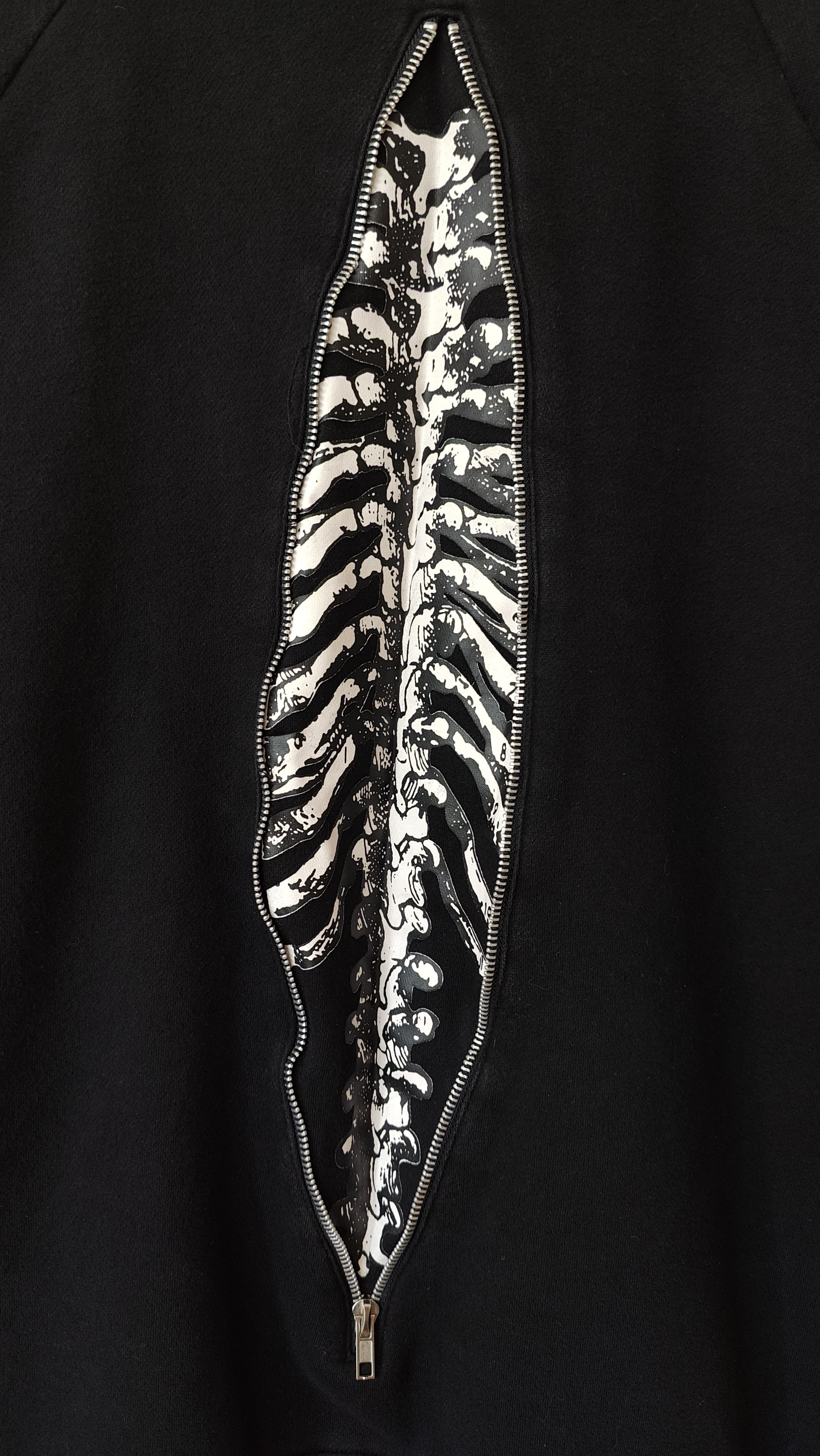 Vintage Jawbreaker Skeleton Multi Zippers Zip Up Sweatshirt Hoodie Size US L / EU 52-54 / 3 - 6 Thumbnail