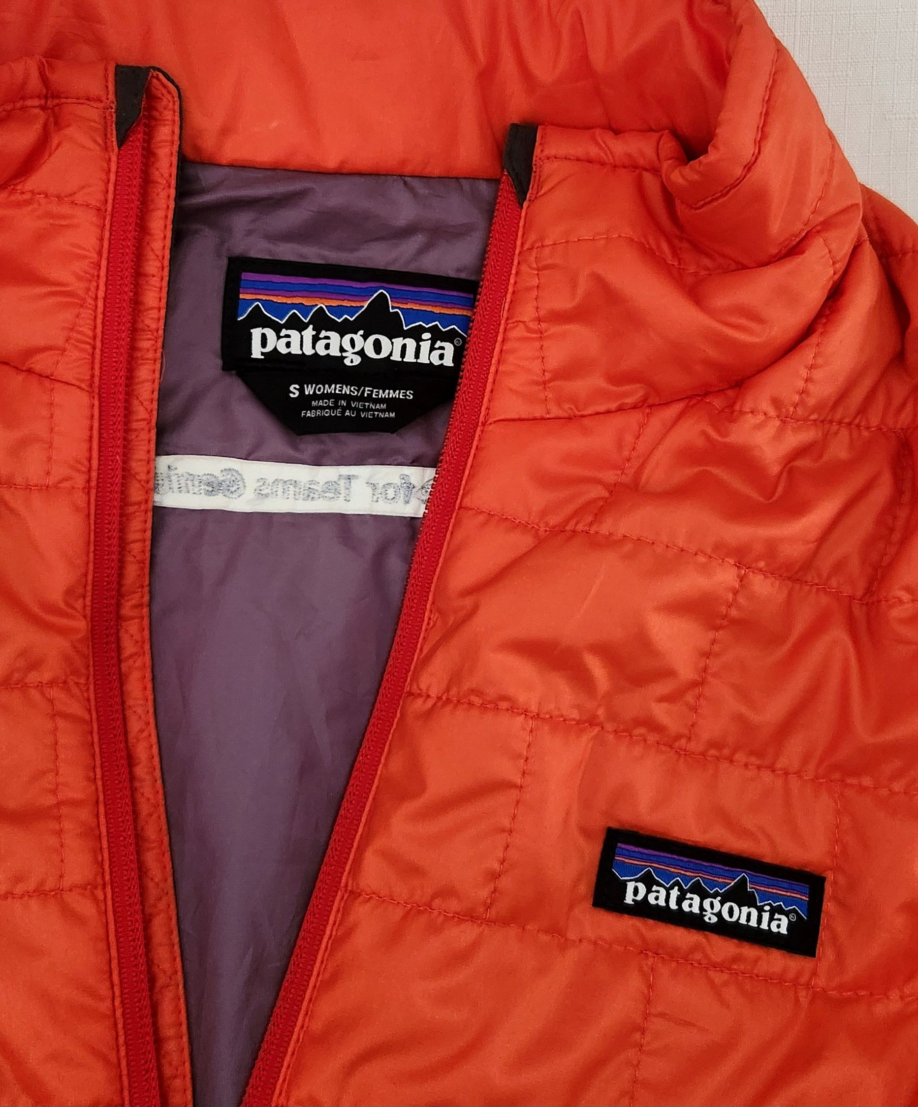 Patagonia Patagonia W's women's Nano Puff orange puffer Vest Size S / US 4 / IT 40 - 7 Thumbnail