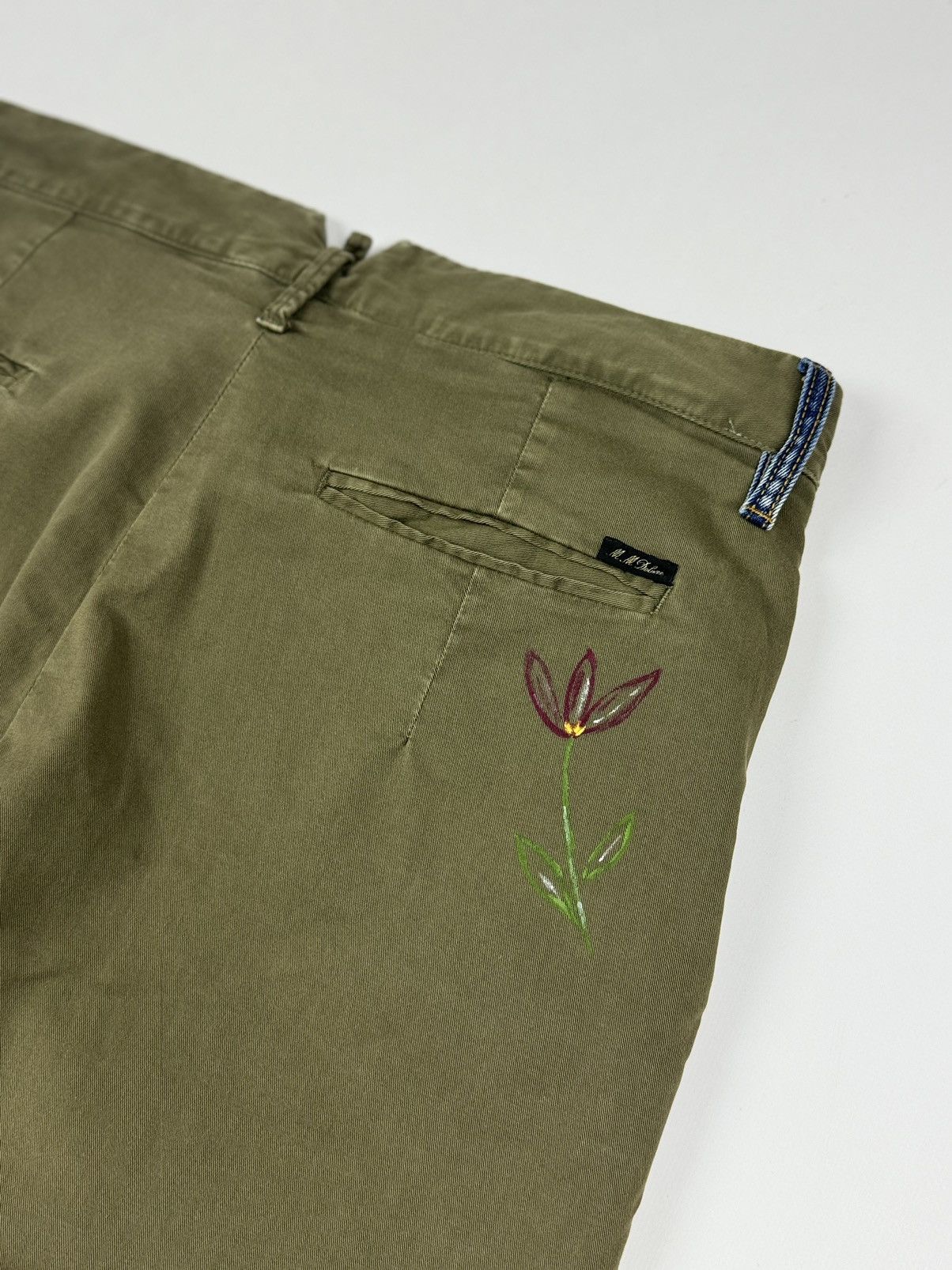 Designer Maurizio Massimino Front Pockets Designer Chino Pants Size US 34 / EU 50 - 14 Thumbnail