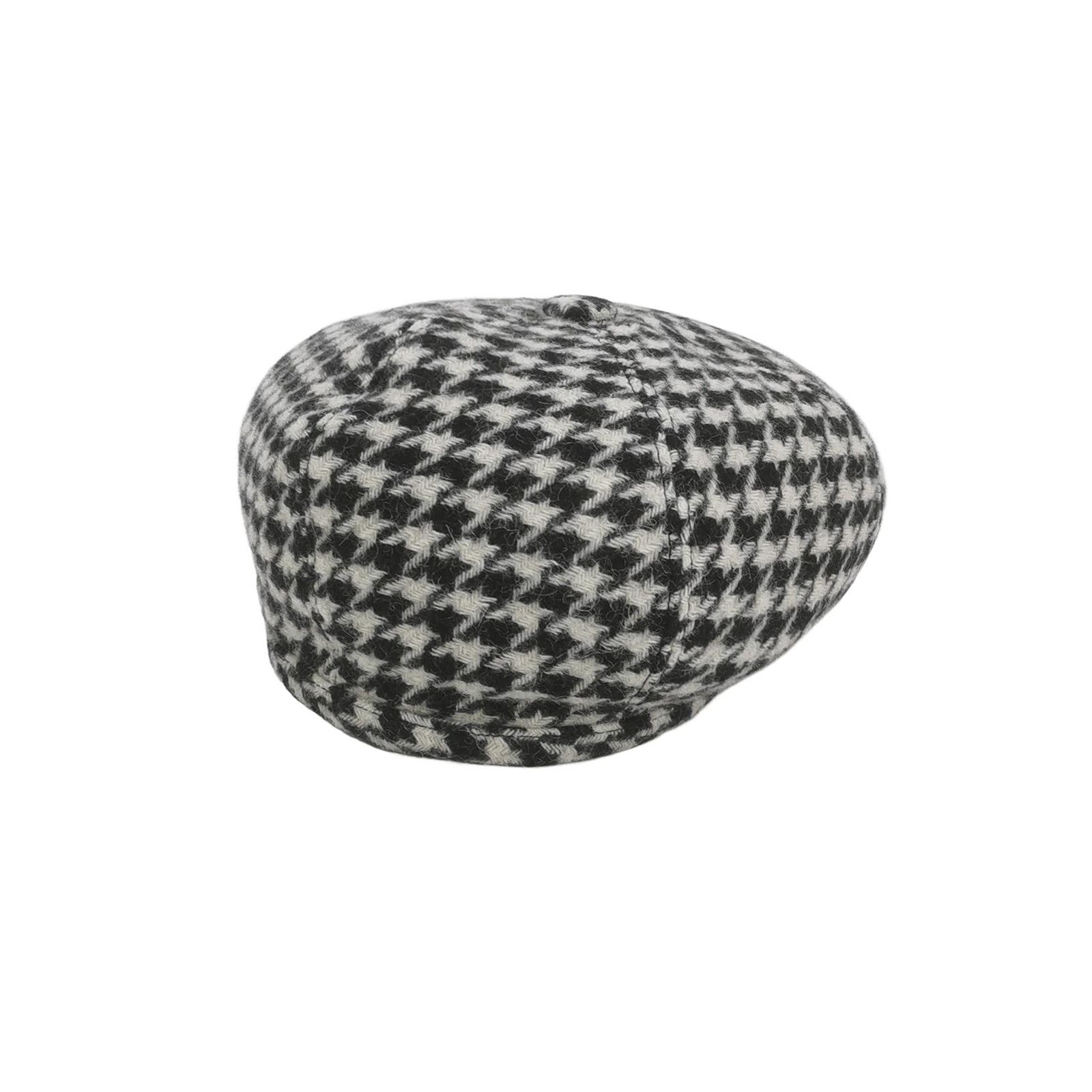 Miu Miu Miu Miu Houndstooth Beret Size S Size ONE SIZE - 1 Thumbnail