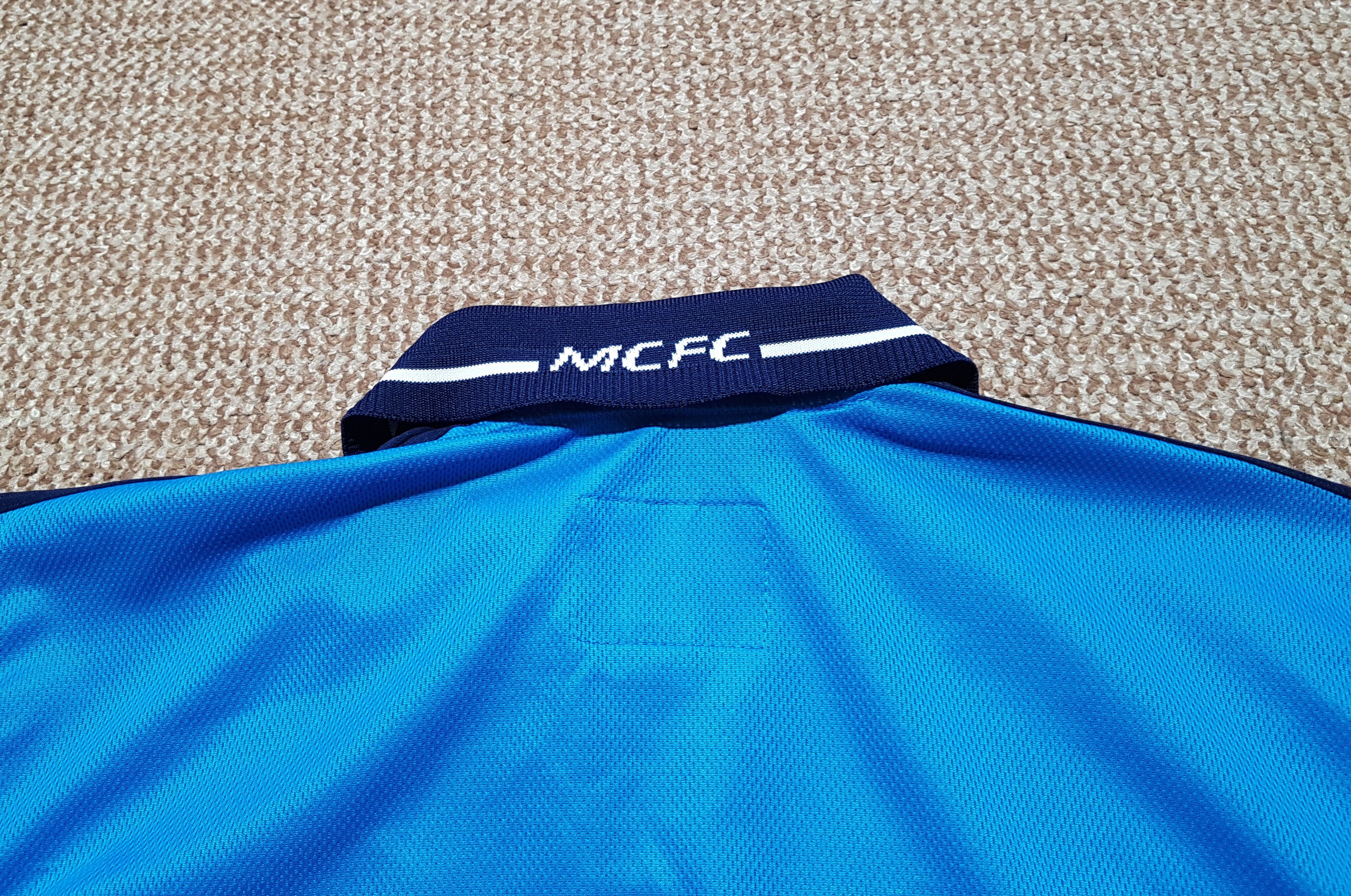 Manchester City 2002-2003 Home Vintage Soccer Jersey sz XL