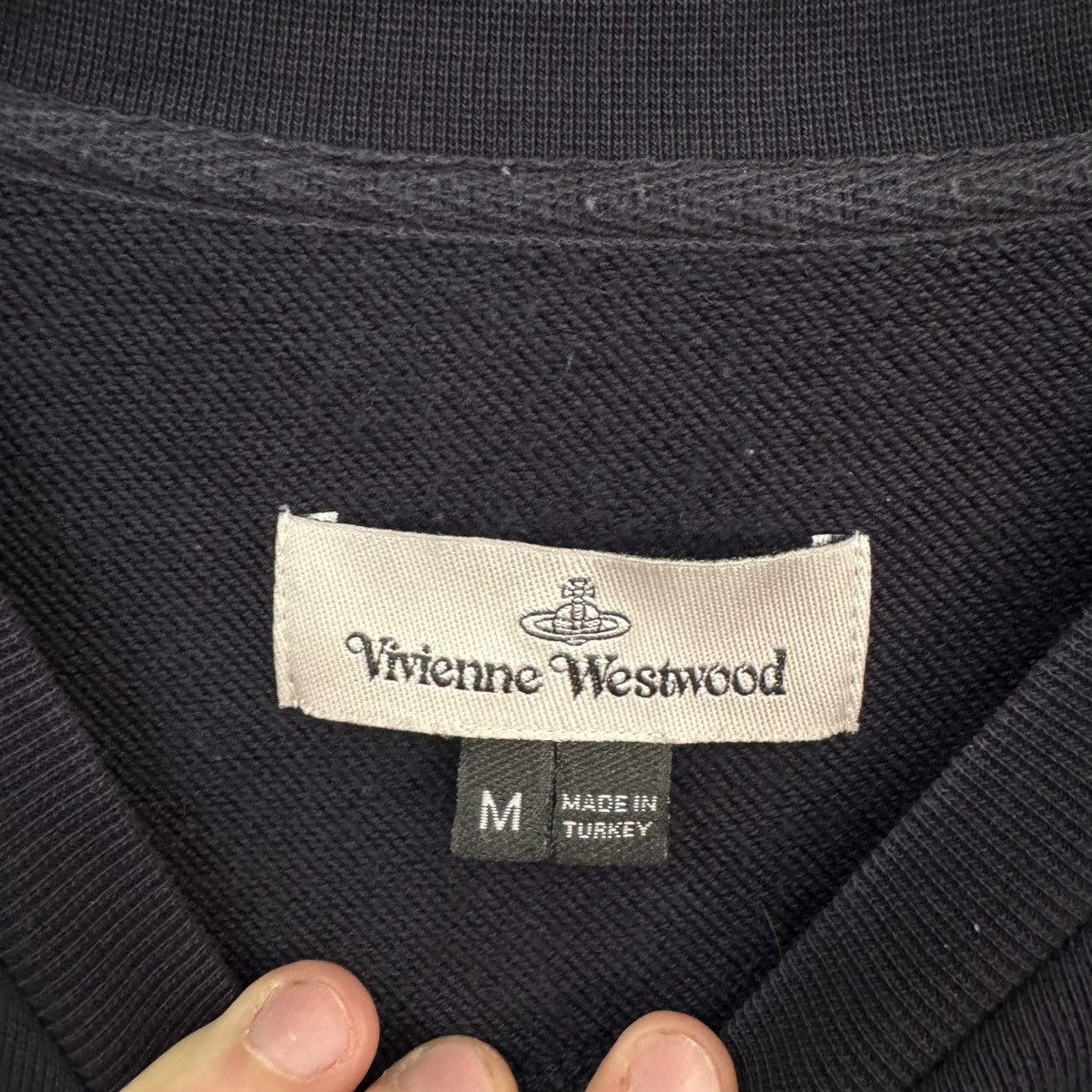 Vivienne Westwood Vintage Vivienne Westwood Sweatshirt Small Logo Orb Pullover Size US M / EU 48-50 / 2 - 5 Thumbnail