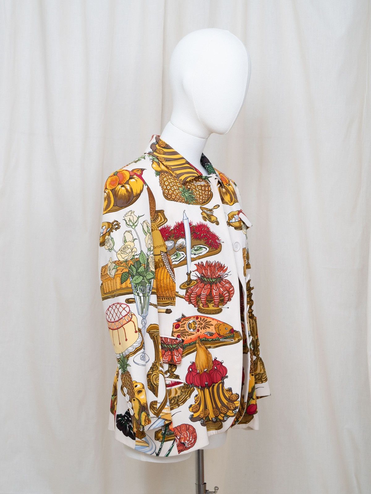 Hermes Hermès Fruit and Dessert Print Jacket Size S / US 4 / IT 40 - 2 Thumbnail