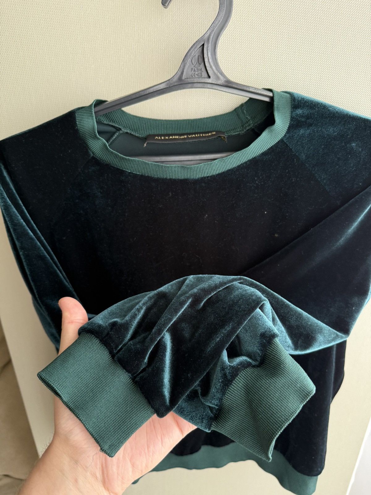 Alexandre Vauthier Alexandre Vauthier green sweatshirt size s Size S / US 4 / IT 40 - 5 Thumbnail