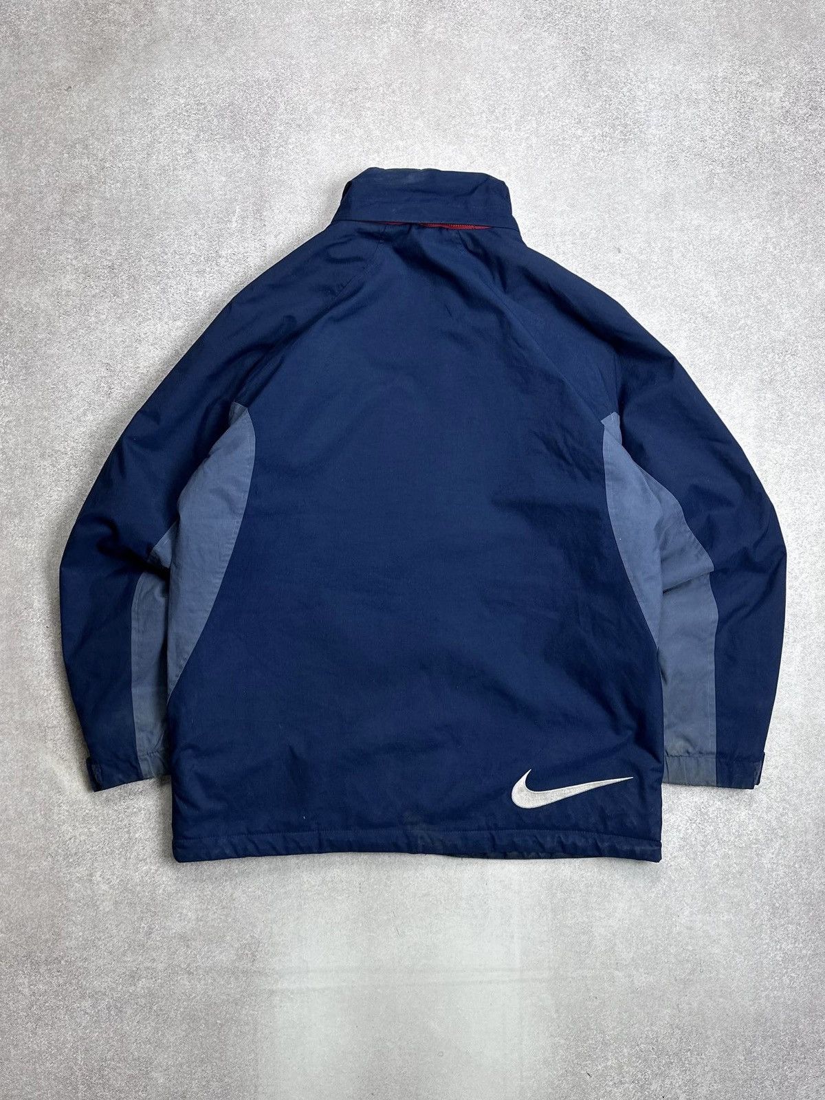 Nike Vintage Nike Big Swoosh Winter Down Puffer Jacket M Size US M / EU 48-50 / 2 - 1 Thumbnail