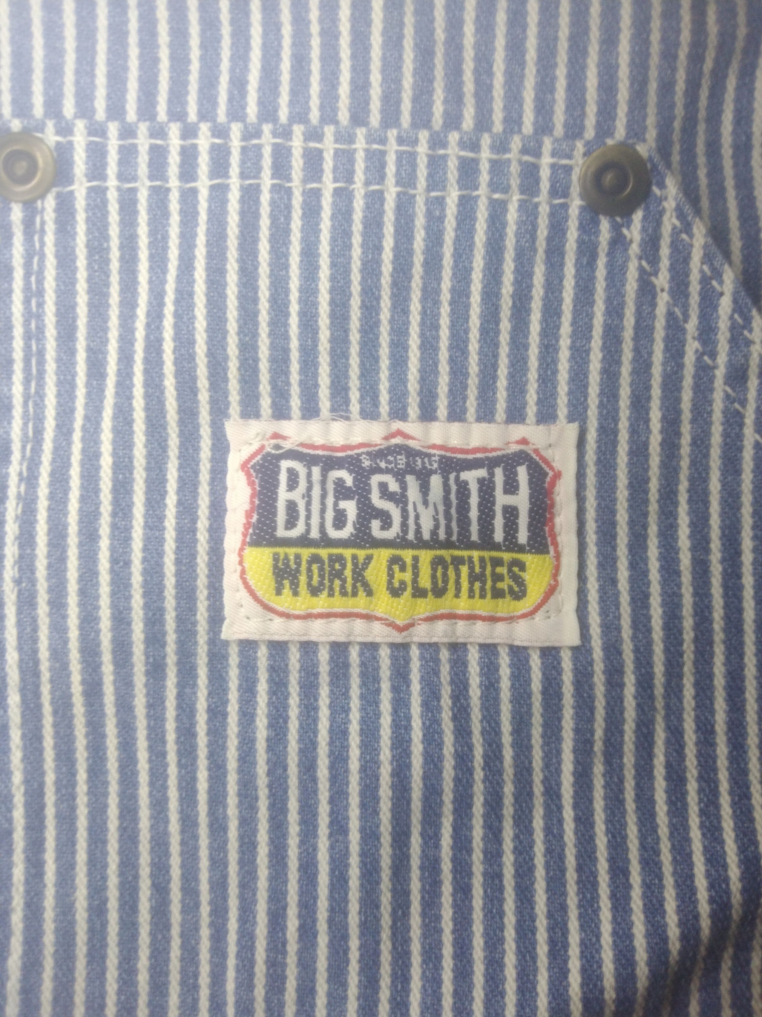 Vintage Vintage 70s -80s Big Smith hickory stripe workwear vest Size US M / EU 48-50 / 2 - 5 Thumbnail