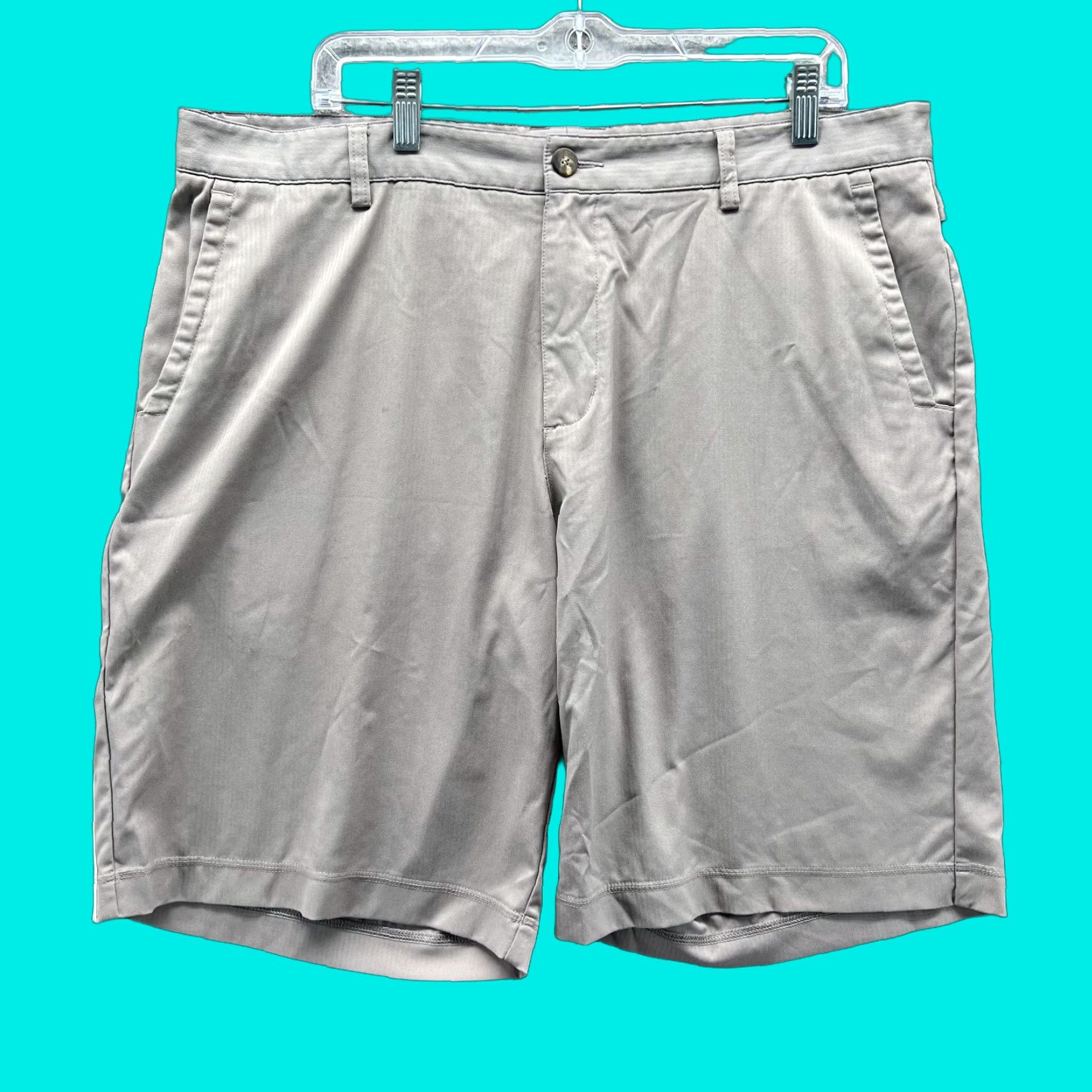 Adidas Adidas Shorts Mens 38 Gray Clima Golf Chino Microfiber Casual 10 Inseam Size US 38 / EU 54 - 1 Thumbnail