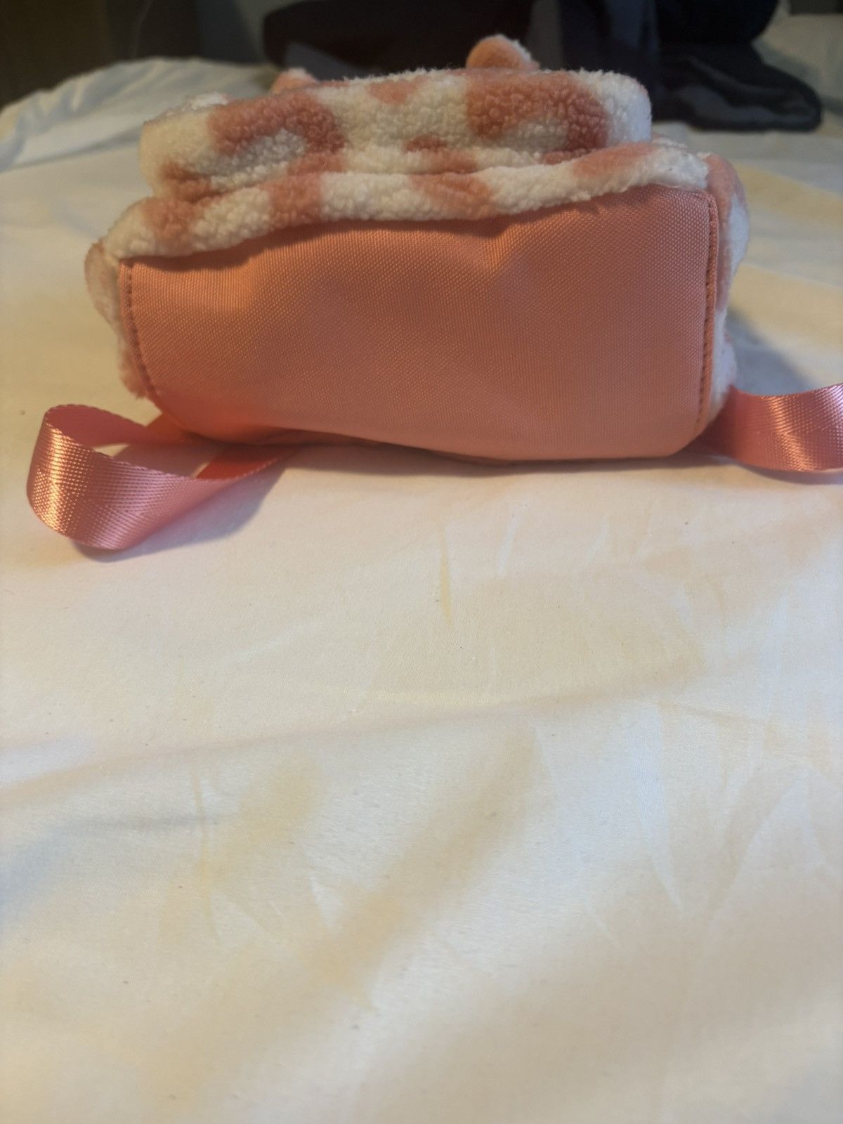 Other Animal Print Backpack with Ears Fleece AdjustableStrap Small Size ONE SIZE - 3 Thumbnail