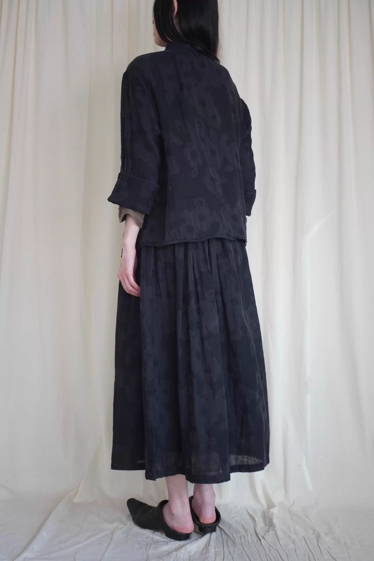Issey Miyake Issey Miyake 2000s Plantation Cotton Black Dress M Size M / US 6-8 / IT 42-44 - 5 Thumbnail