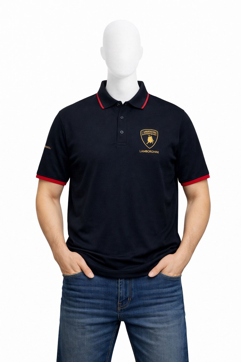Lamborghini Lamborghini Racing Vintage Polo Shirt Black Size L Size US L / EU 52-54 / 3 - 1 Thumbnail