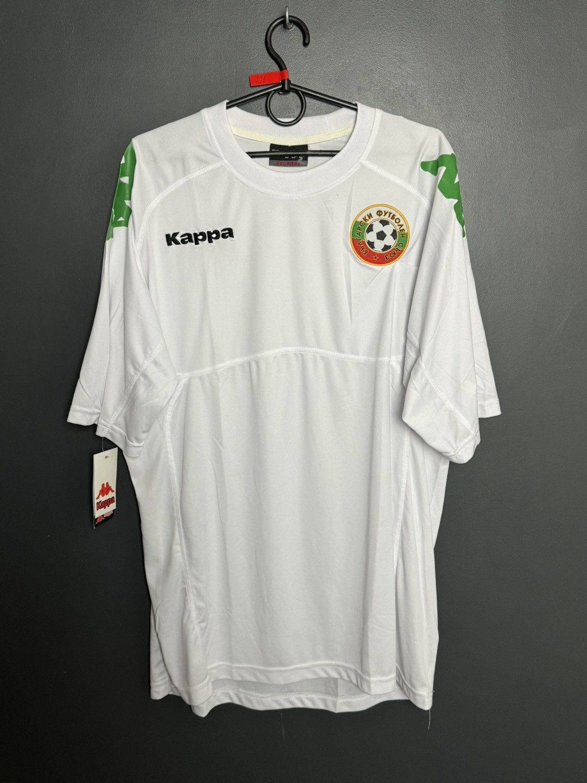 Kappa New Bulgaria National Team 12/14 Home Football Jersey Shirt Size US XXL / EU 58 / 5 - 1 Thumbnail