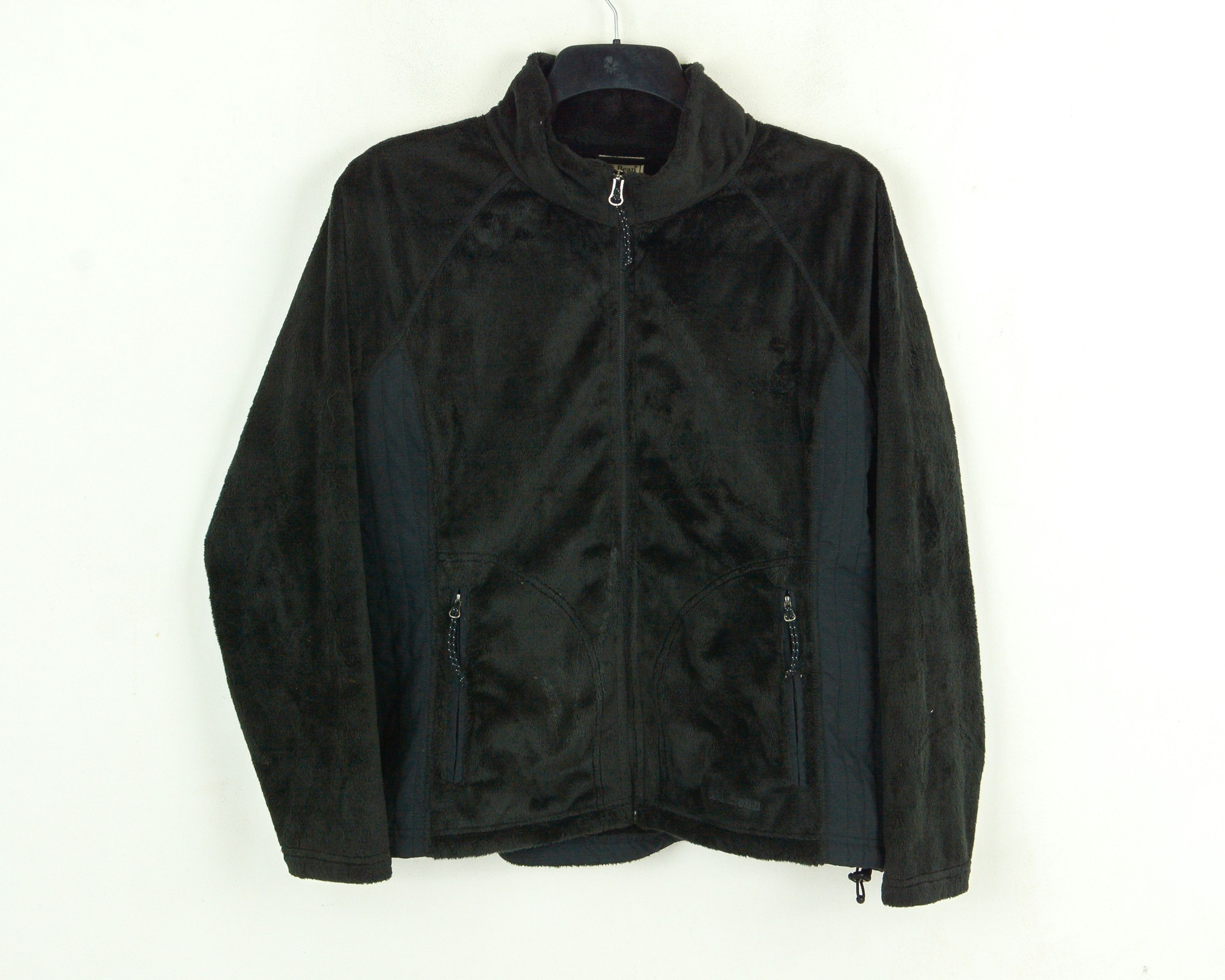 L.L. Bean Women L Fleece Jumper Ladies Jacket Sweatshirt Black LG-PET Size L / US 10 / IT 46 - 1 Thumbnail