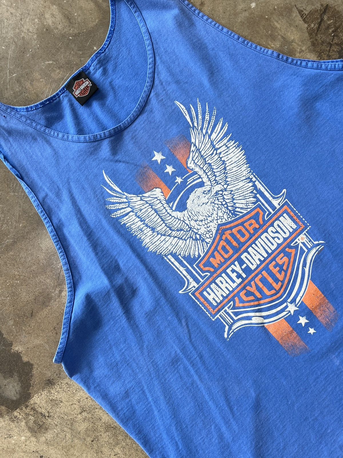 Harley Davidson Harley Davidson 2010s Eagle Motorcycle Naples Tank 3XL Size US XXL / EU 58 / 5 - 1 Thumbnail