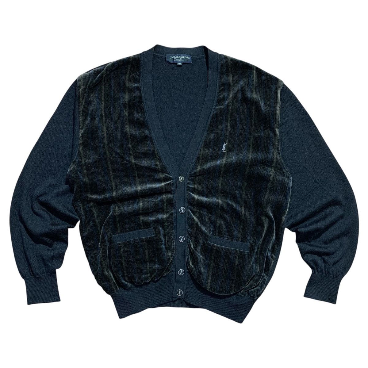 YVES SAINT LAURENT tricotsカーディガン　90s 80s Yves Saint Laurent Tricots | Grailed