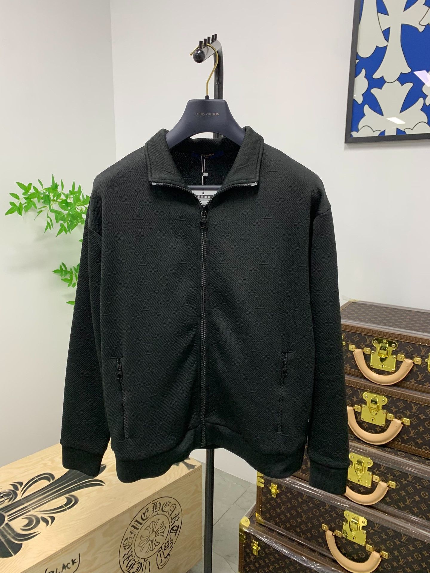 Louis Vuitton Louis Vuitton Monogram Technical Zip Jacket L Size US L / EU 52-54 / 3 - 1 Thumbnail