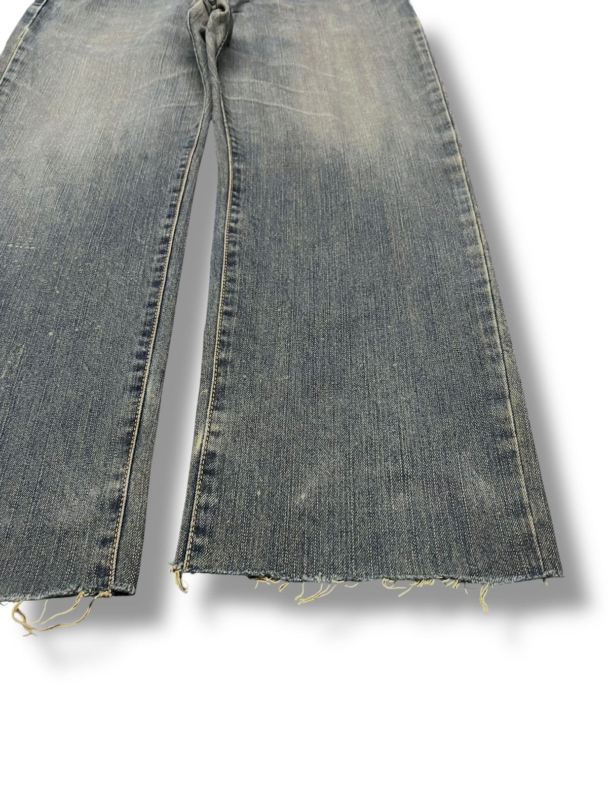 Edwin Baggy Vintage Edwin 404 Japan - Faded Mud Wash Jeans Size US 37 - 7 Thumbnail