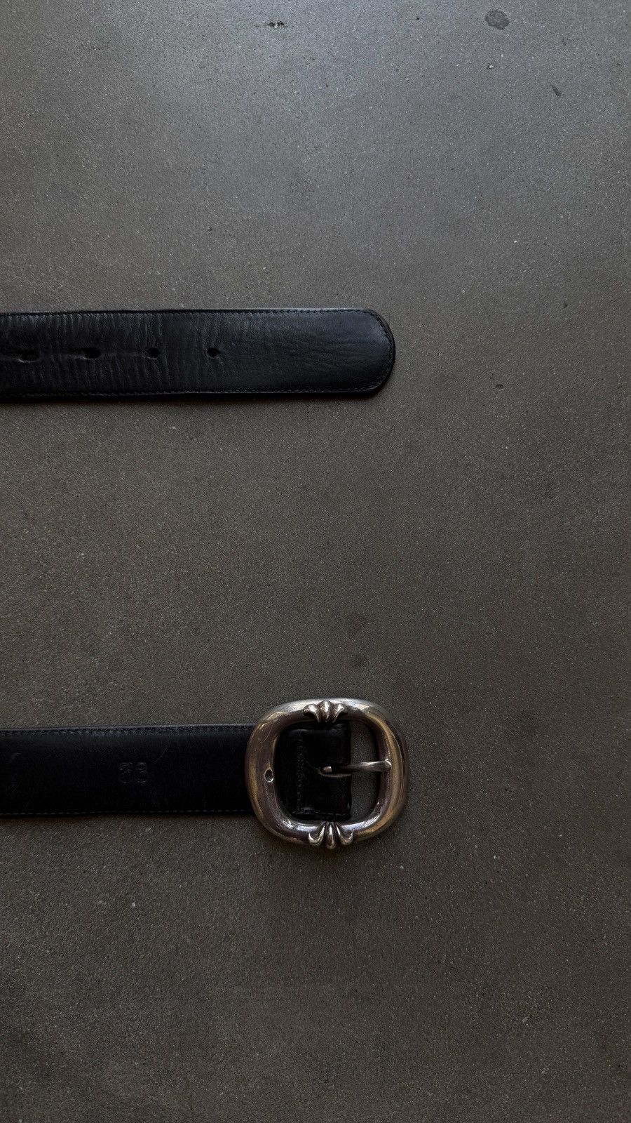 Chrome Hearts RARE! Chrome Hearts Gunslinger Belt Size 38 - 3 Thumbnail