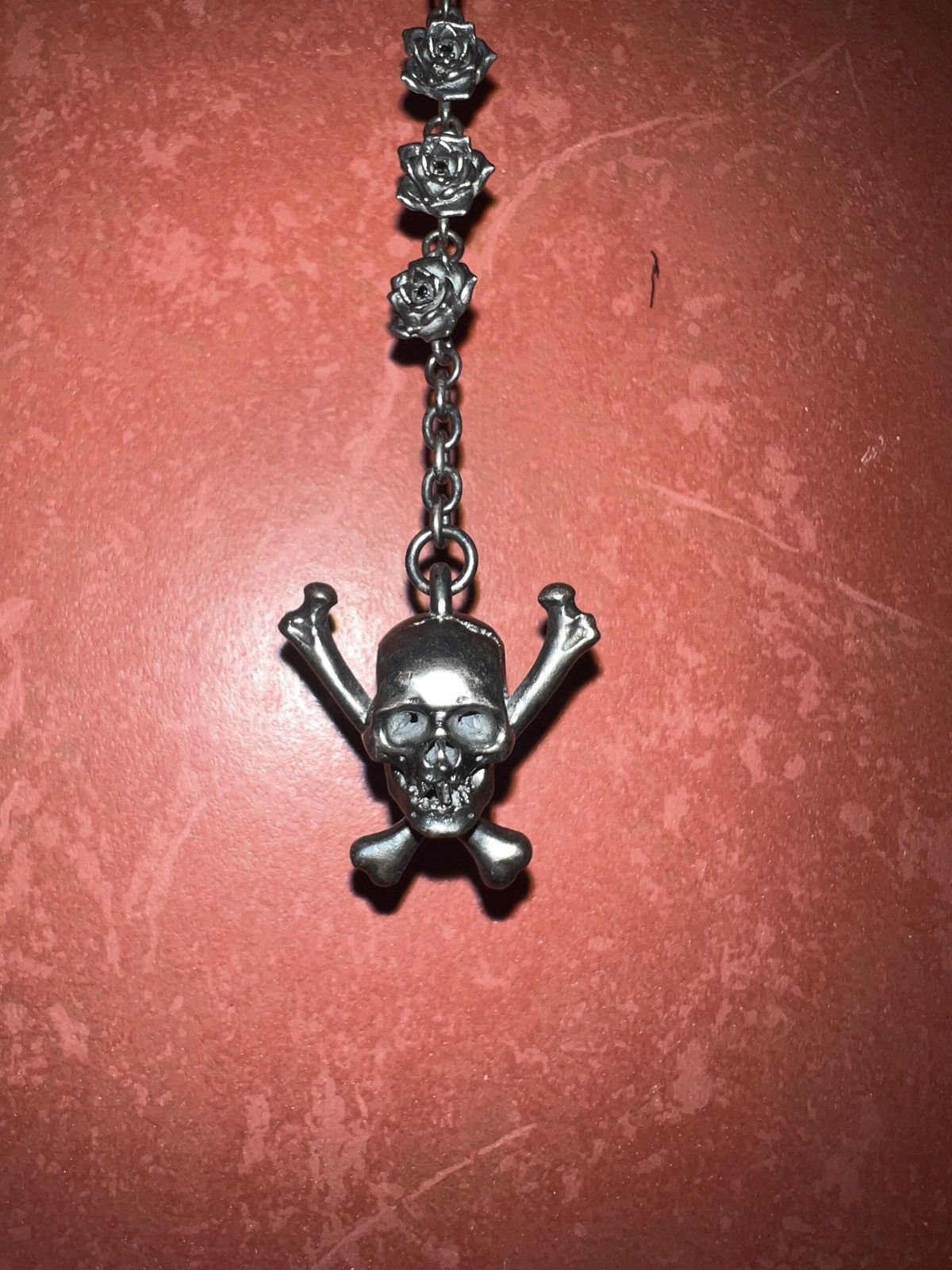 Number (N)ine ss06 roses and crossbones necklace Size ONE SIZE - 1 Thumbnail