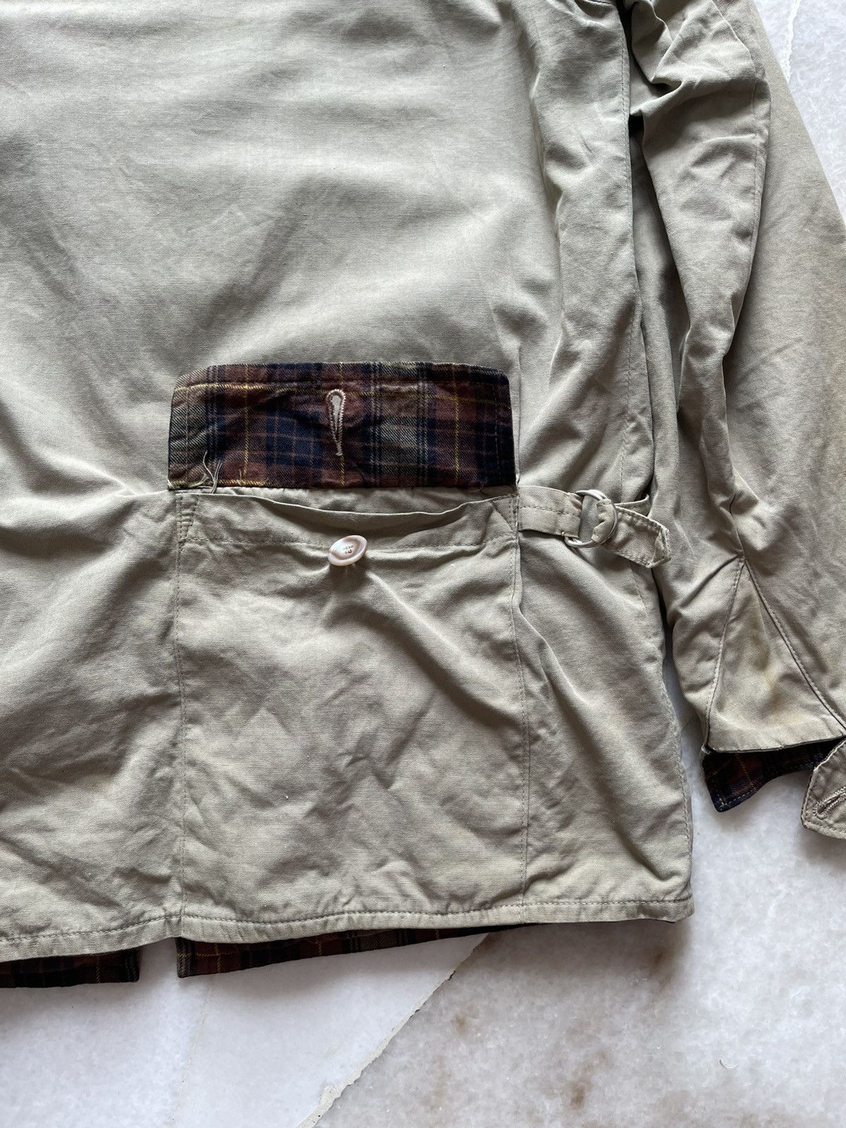 Aquascutum Rare 60s Aquascutum Zipper Jacket With One Back Pocket Size US S / EU 44-46 / 1 - 14 Thumbnail