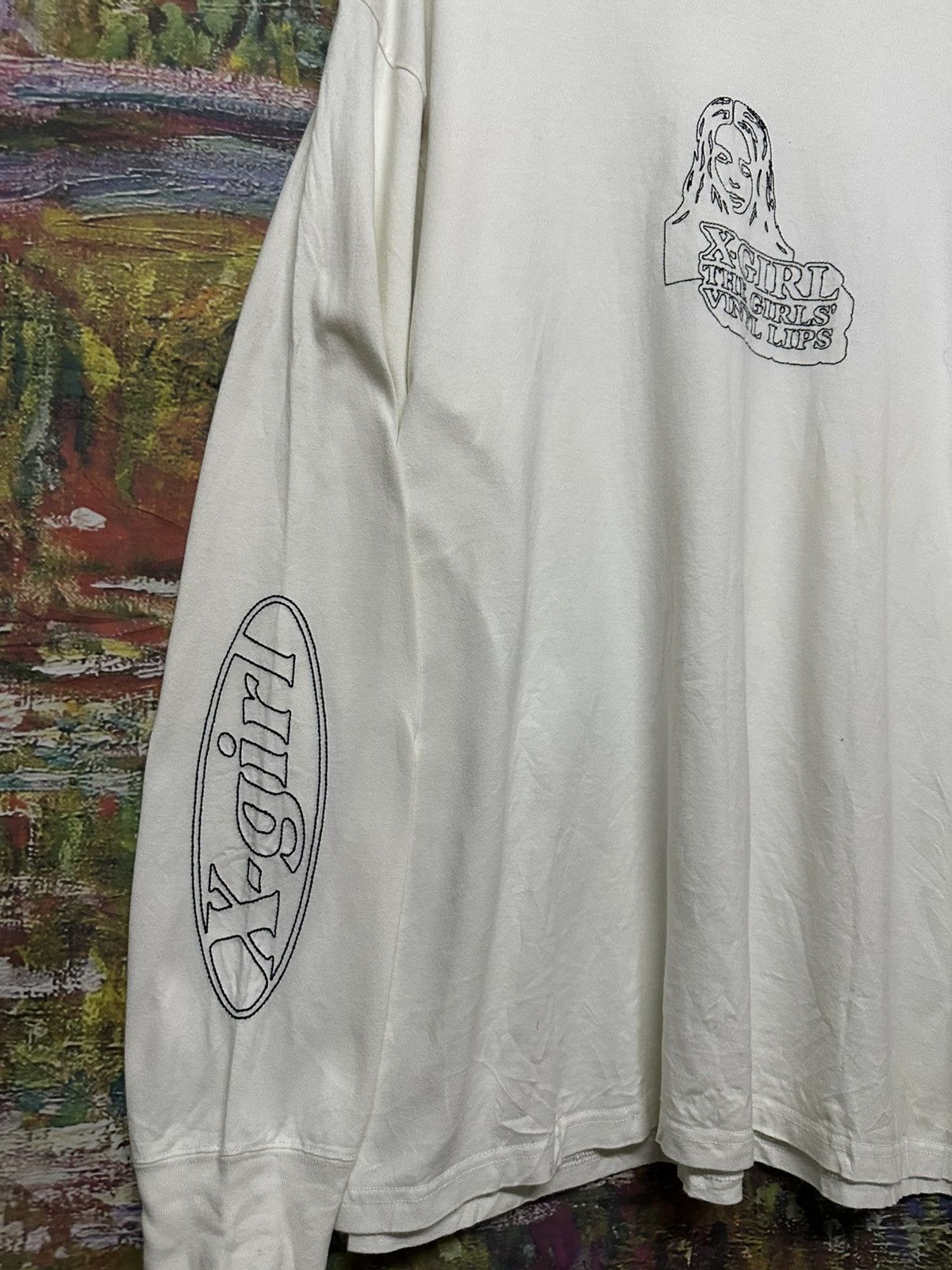 Hysteric Glamour X girl long sleeve Tee Size US XL / EU 56 / 4 - 7 Thumbnail