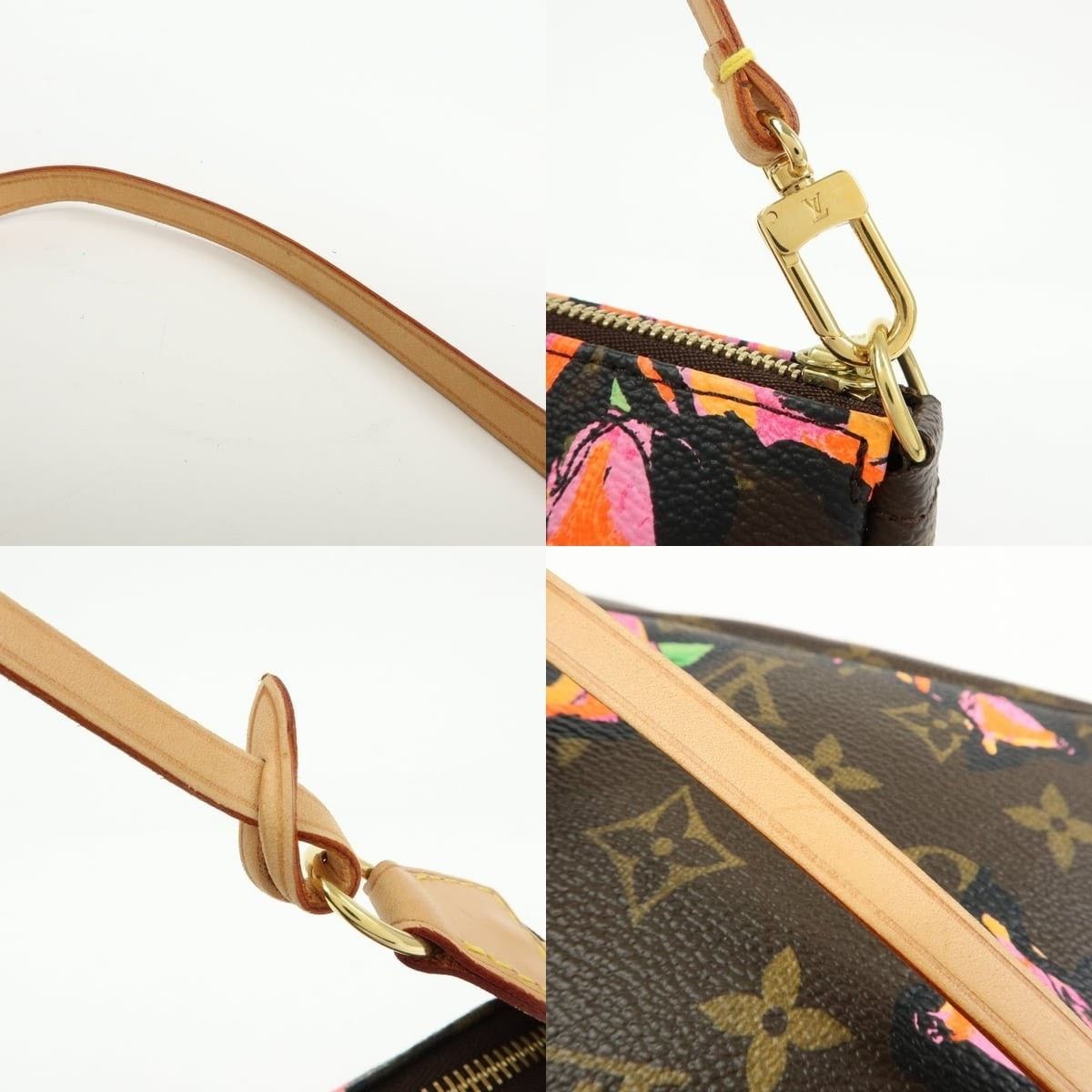 Louis Vuitton Louis Vuitton Monogram Rose Pochette Accessoires Size ONE SIZE - 4 Thumbnail