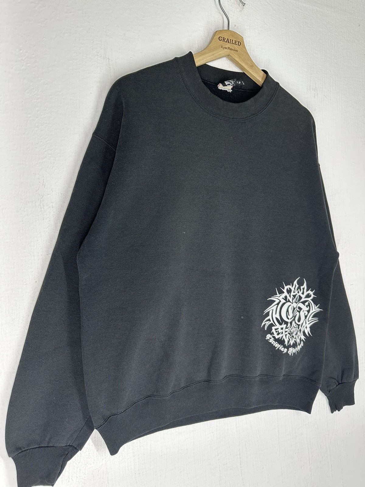 Daniel W. Fletcher Vintage Christian Fletcher skate Design USA Sweatshirt Size US M / EU 48-50 / 2 - 6 Thumbnail