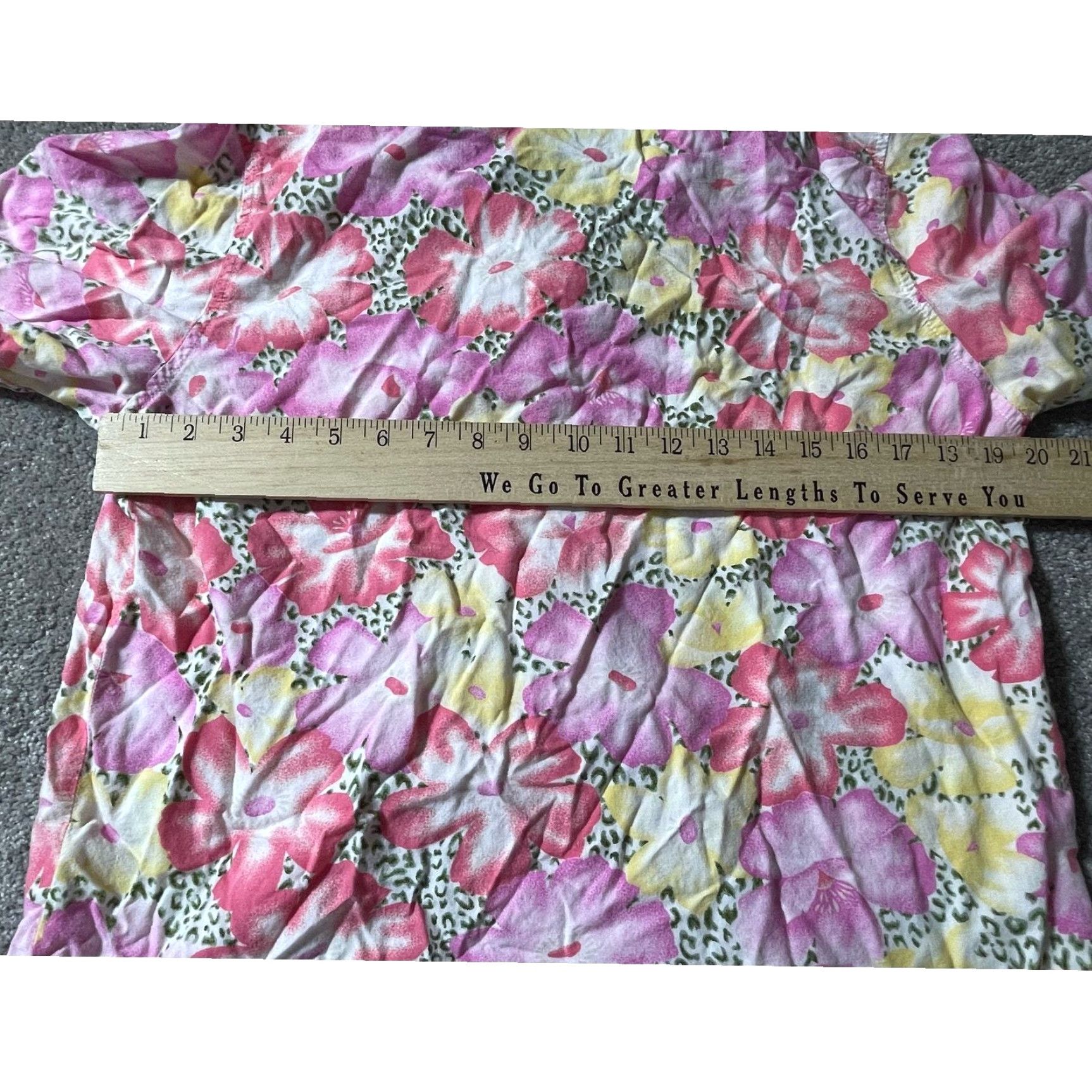 ALOHAS VINTAGE 90s Y2K Hawaiian Shirt Leopard Print Womens Large Aloha Pocket Pink Shirt Size L / US 10 / IT 46 - 6 Thumbnail