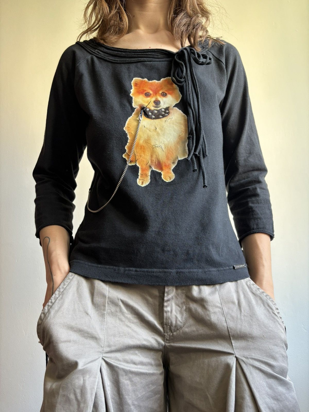 Ted Baker × Vintage Vintage t-shirt dog chain cute cyber y2k Size S / US 4 / IT 40 - 3 Thumbnail