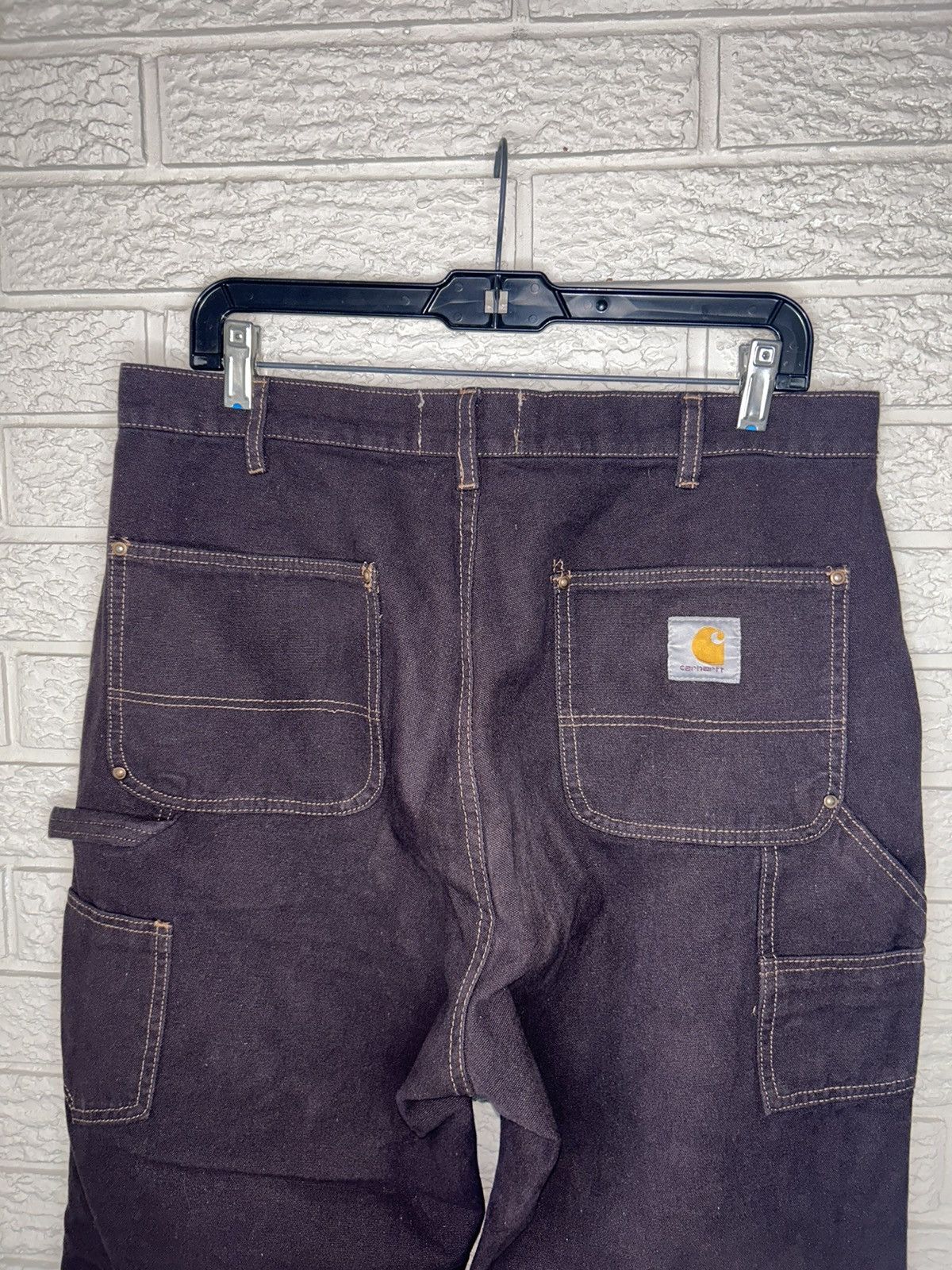 Carhartt × Carhartt Wip × Vintage Vintage Carhartt Double Knees Work In Progress Size US 33 - 3 Thumbnail