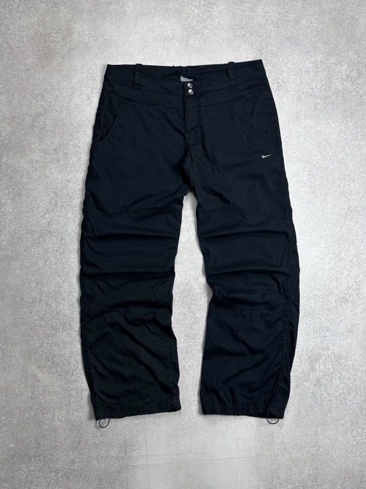 Nike × Vintage Vintage Nike Adjustable Flared Baggy Crazy Tn Track Pants 32 Size US 32 / EU 48 - 1 Thumbnail
