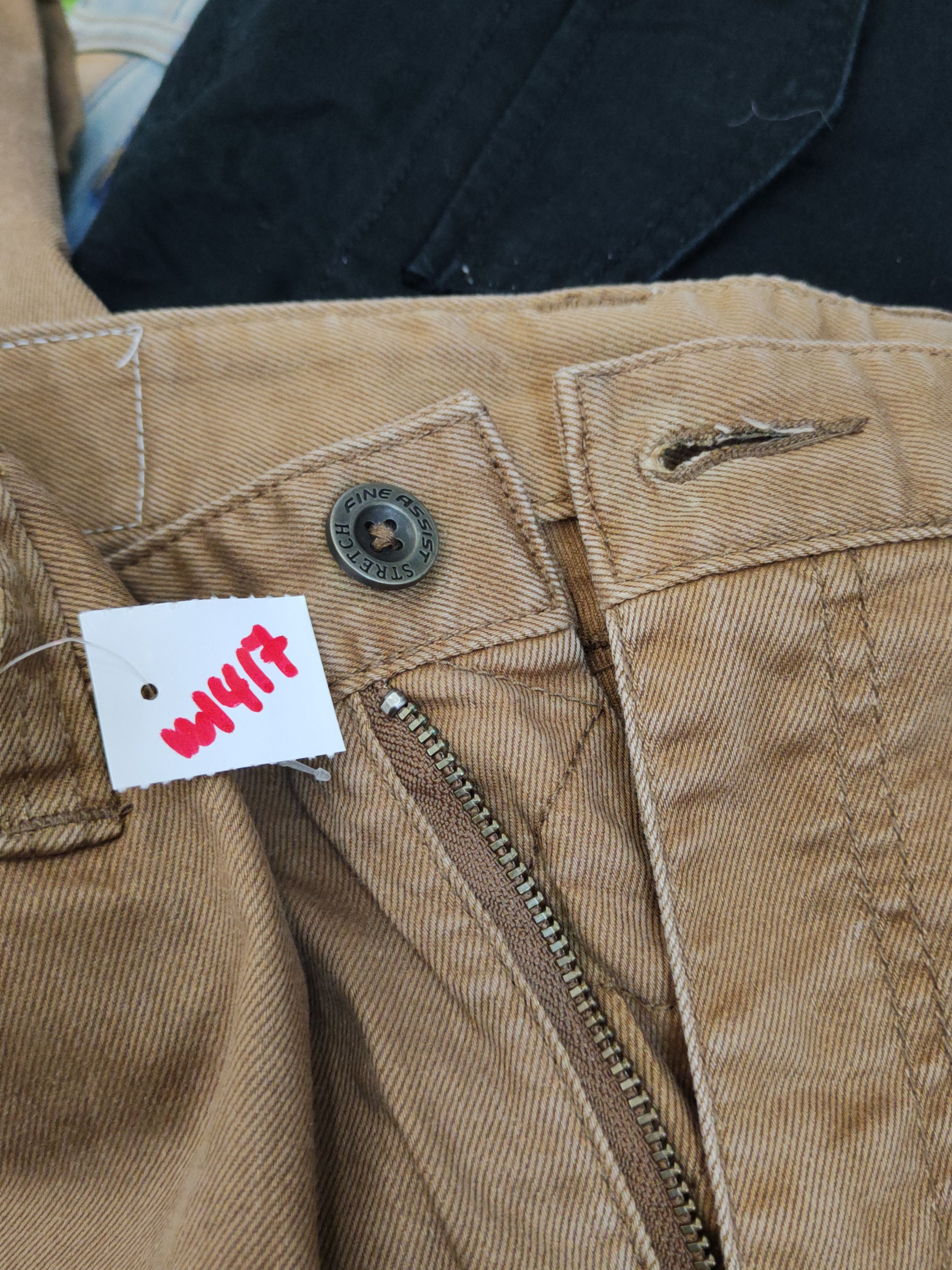 Japanese Brand Fine Assist Brown Multipocket Tactical Cargo Pants #W1417 Size US 32 / EU 48 - 16 Thumbnail