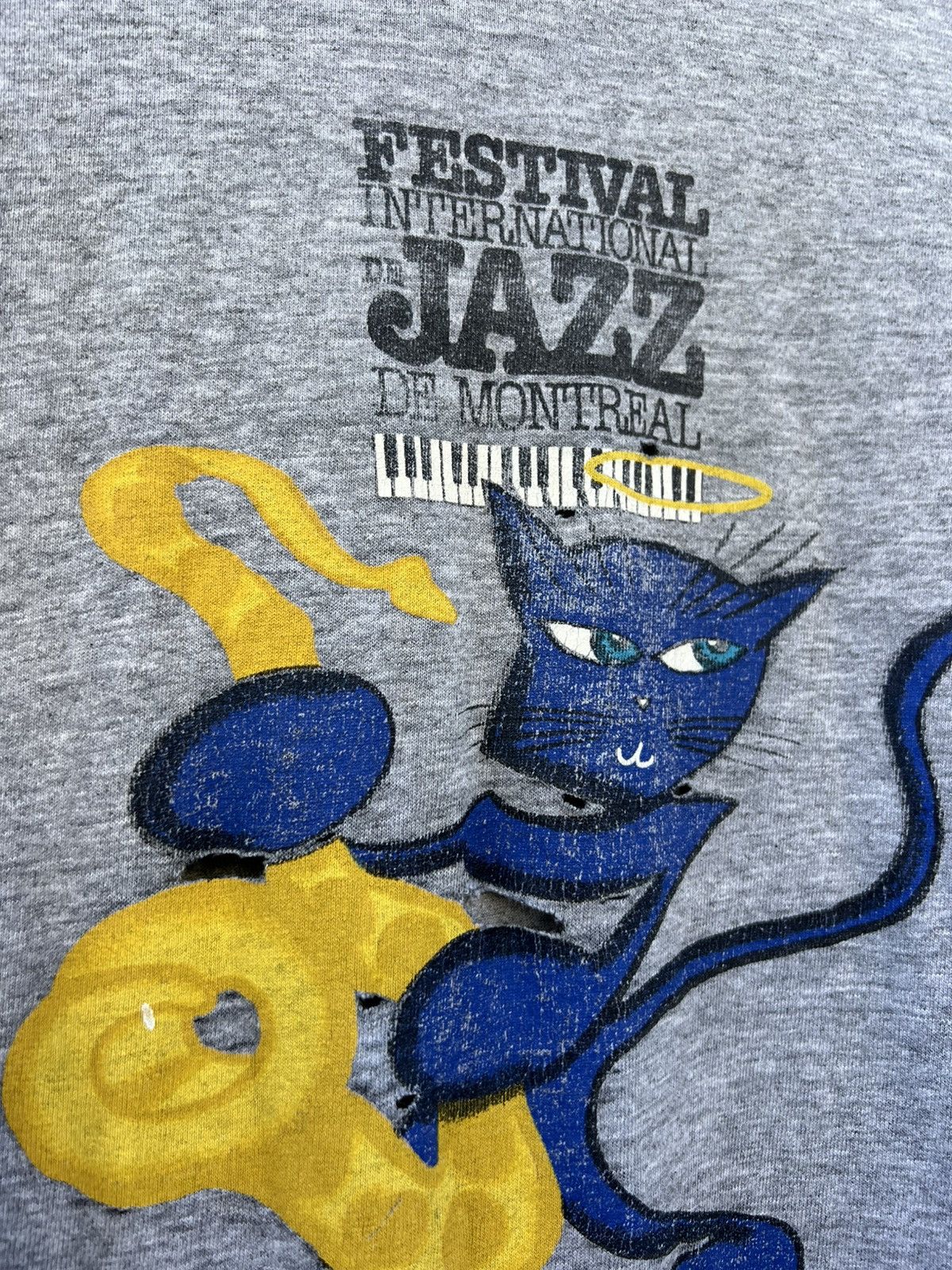 Vintage 90’s 2000’s Y2K Vintage Montreal Jazz Festival Retro Shirt Size US XL / EU 56 / 4 - 4 Thumbnail