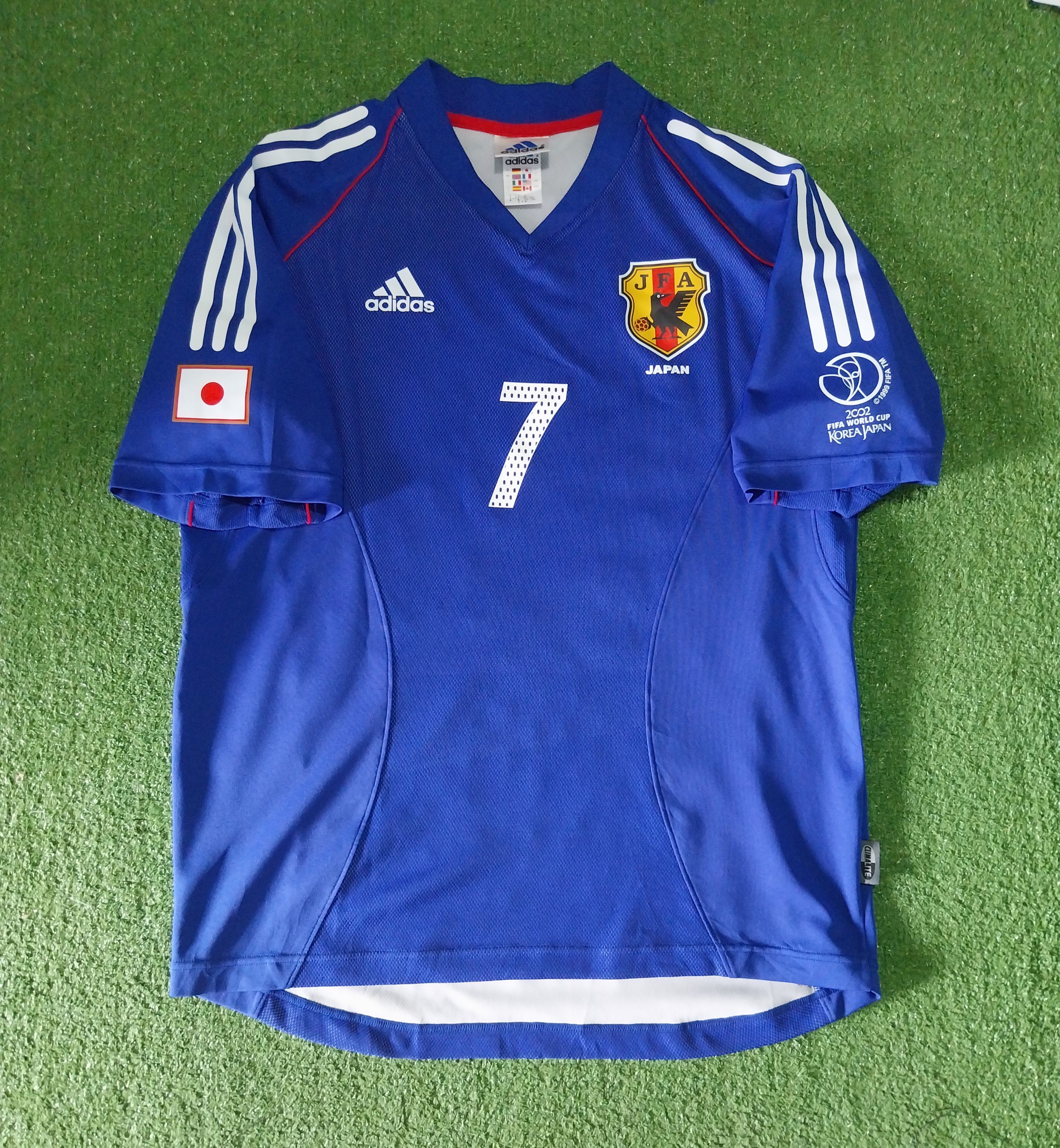 Adidas Japan world cup 2002 nakata jersey football | Grailed