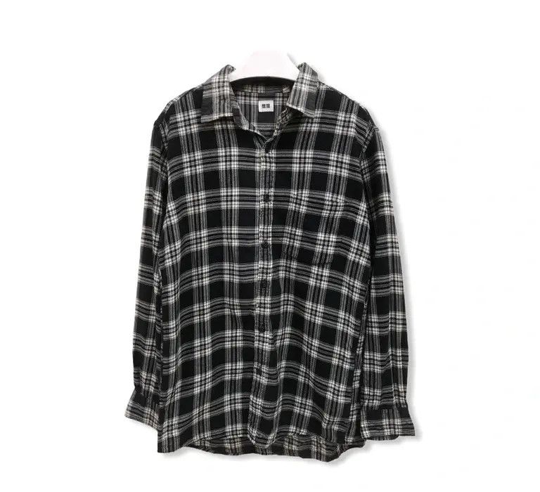 Japanese Brand Japanese Brand Uniqlo Plaid Tartan Flannel Shirt 👕 Size US M / EU 48-50 / 2 - 1 Thumbnail