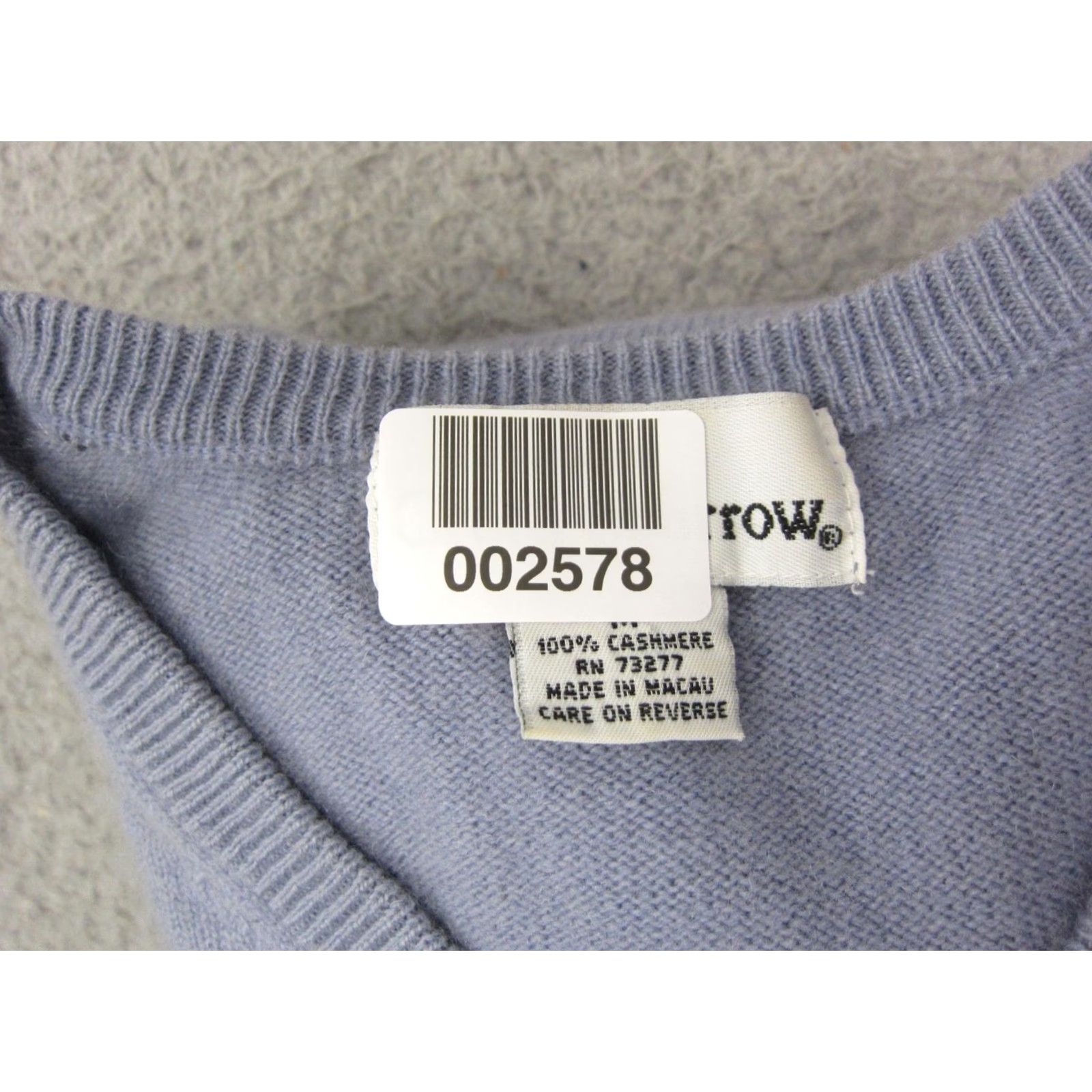 Croft & Barrow Croft & Barrow Sweater Womens Medium Purple 100% Cashmere V-Neck Ladies Pullover Knits 80s Theme Size M / US 6-8 / IT 42-44 - 8 Thumbnail