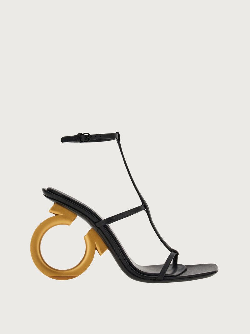 Salvatore Ferragamo o1y0426 Slingback Sandals in Black Size US 6 / IT 36 - 1 Thumbnail