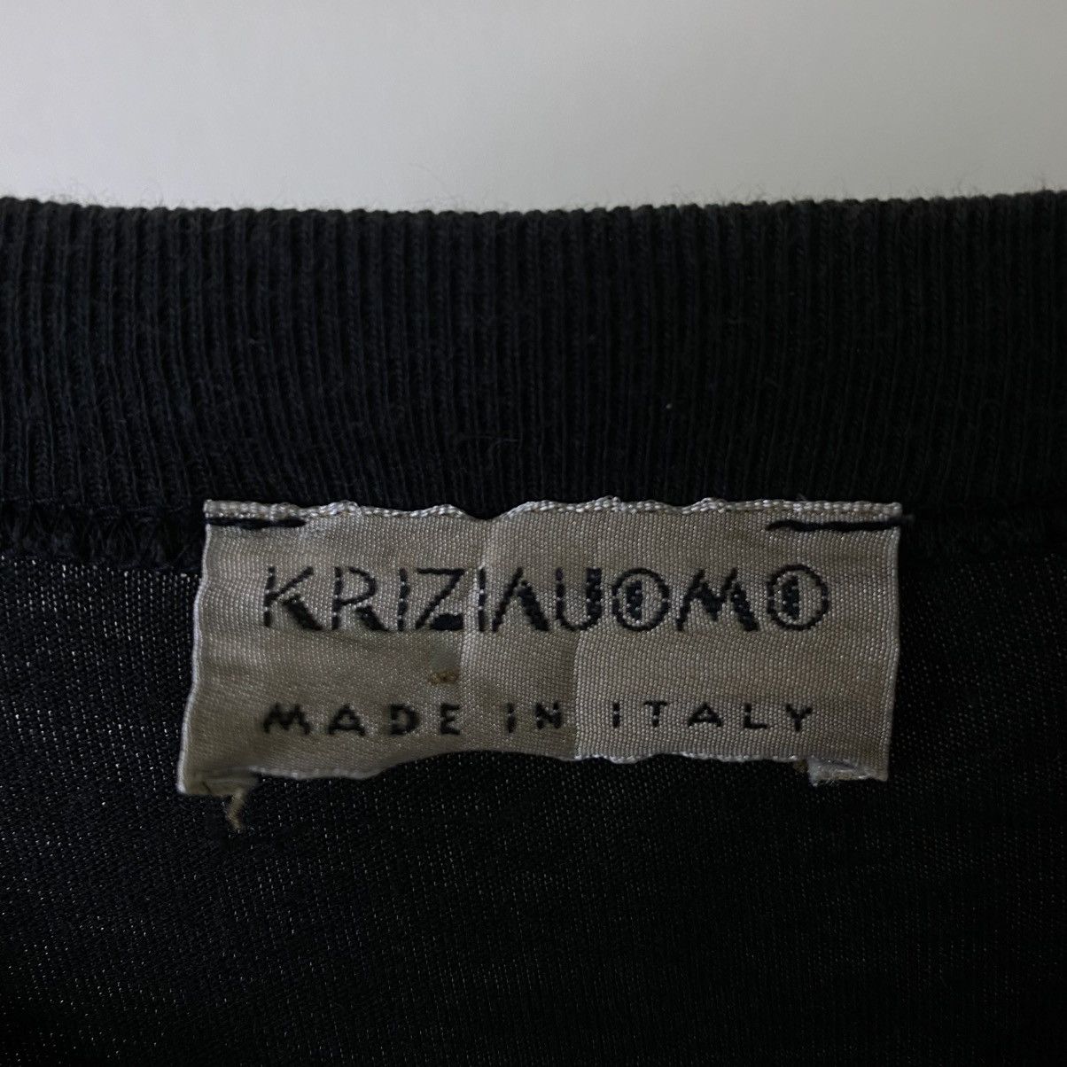 Krizia Uomo Vintage 1990s Krizia Uomo Tiger Graphic T Shirt Size US L / EU 52-54 / 3 - 4 Thumbnail
