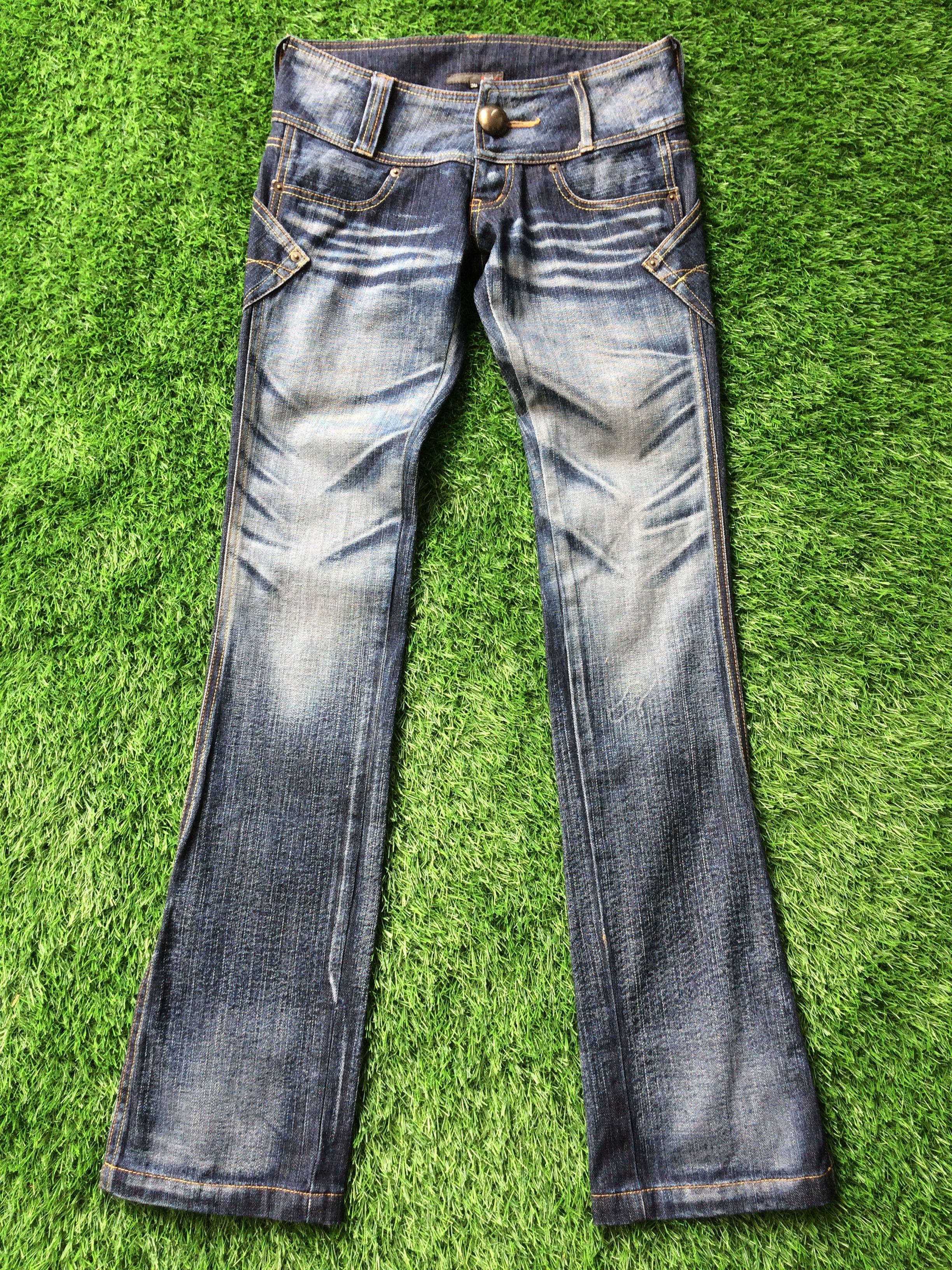 Japanese Brand × Jean Japanese Slim Bootcut Jeans D-705 Size 24" / US 00 / IT 34 - 1 Thumbnail