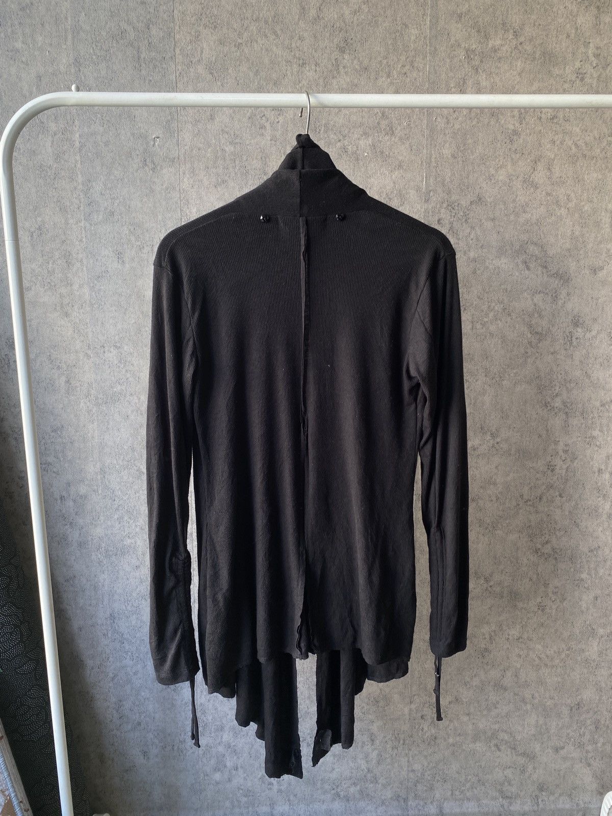 If Six Was Nine FUGA Japan Black Cardigan Style Rick Owens Size US M / EU 48-50 / 2 - 4 Thumbnail