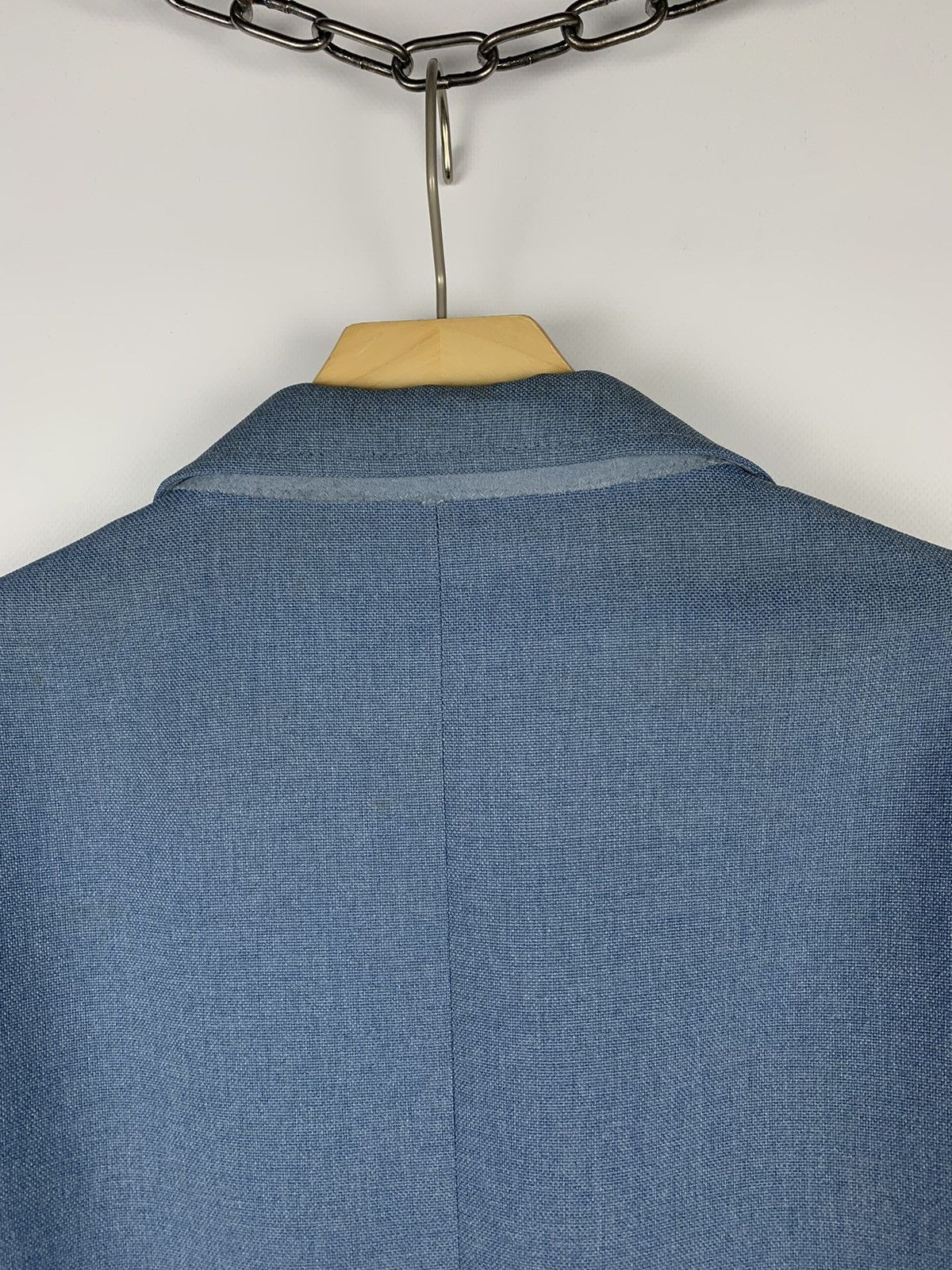 Levi's × Vintage Vintage Levis Panatela Blazer Casual Sport Blue 80’s Rare Size 42R - 16 Thumbnail