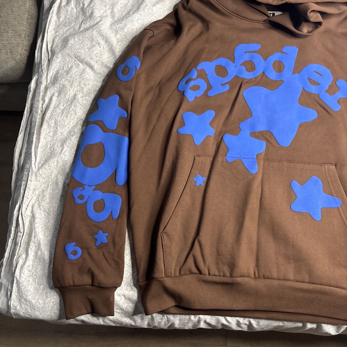 Sp5der Sp5der beluga hoodie brown Size US XXL / EU 58 / 5 - 3 Thumbnail