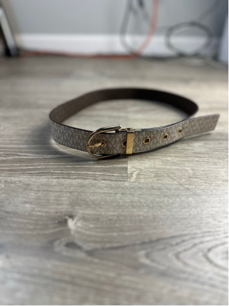 Michael Kors Women's Michael Kors Monogram Reversible Belt 40in Size ONE SIZE - 3 Thumbnail