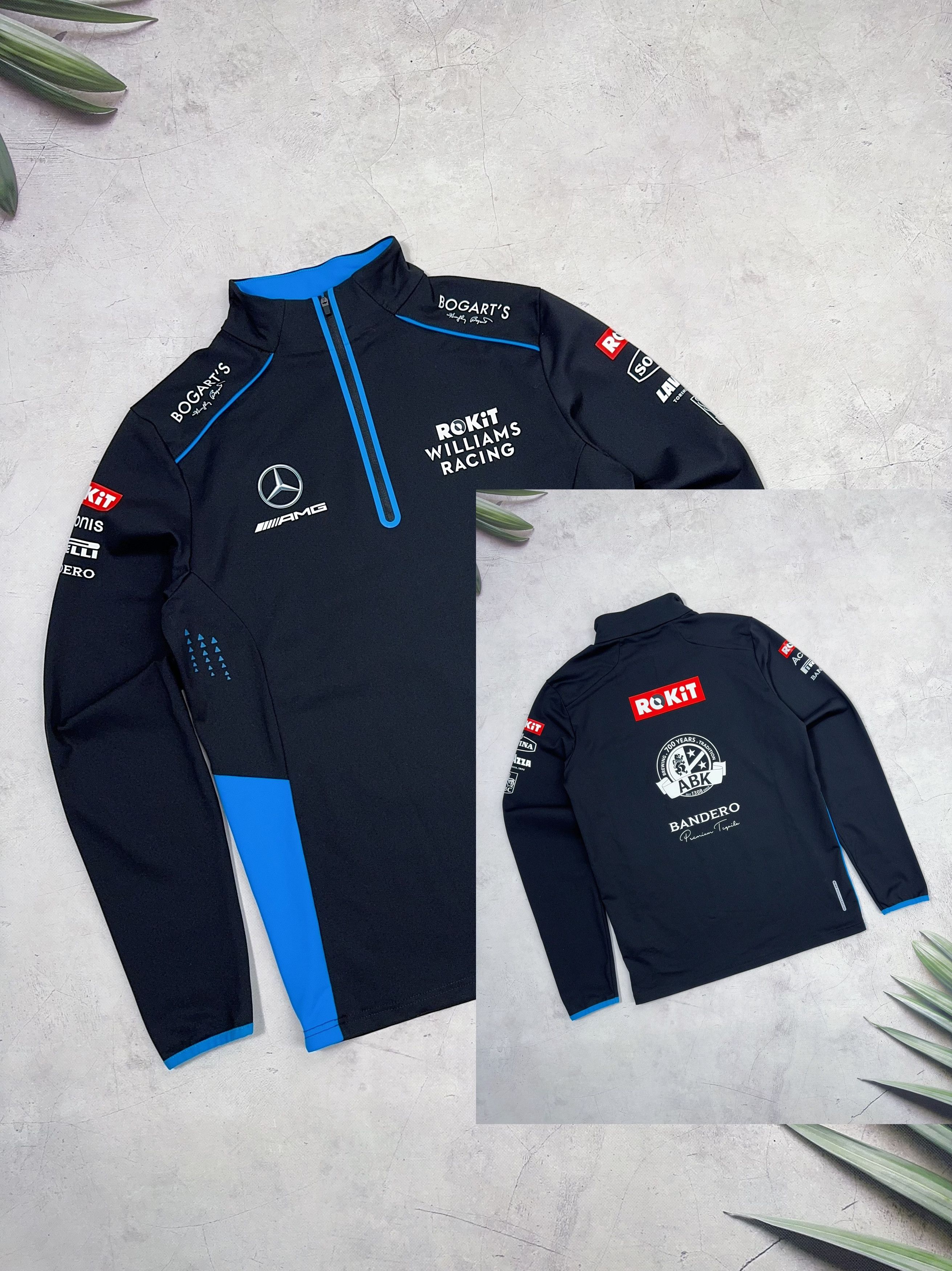 Formula 1 Williams Racing Rokit 1/4 zip Sweatshirt F1 2020 Size US S / EU 44-46 / 1 - 1 Thumbnail