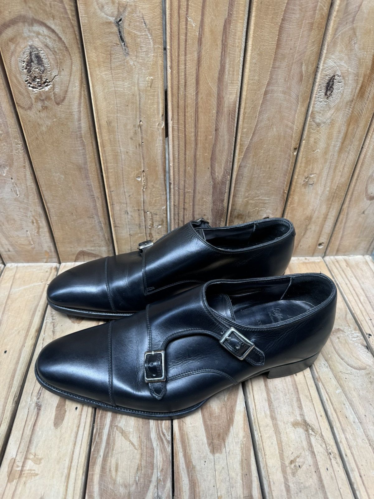 Alfred Sargent Alfred Sargent Ramsey Monk strap leather shoes USA 10 Size US 10 / EU 43 - 22 Thumbnail
