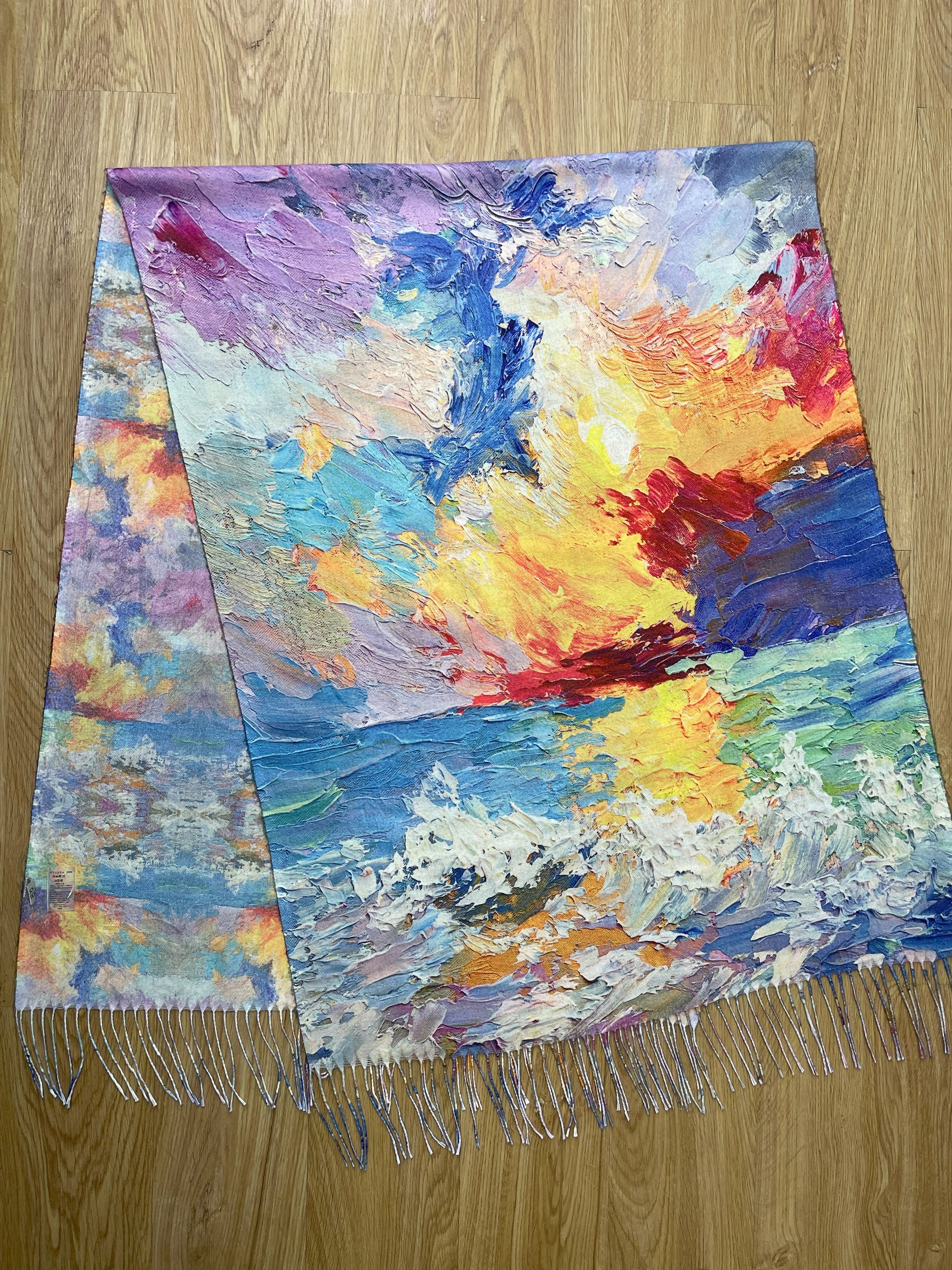 Other Je Crois Soi Big Size Scarf / Muffler - 6121 Size ONE SIZE - 7 Thumbnail