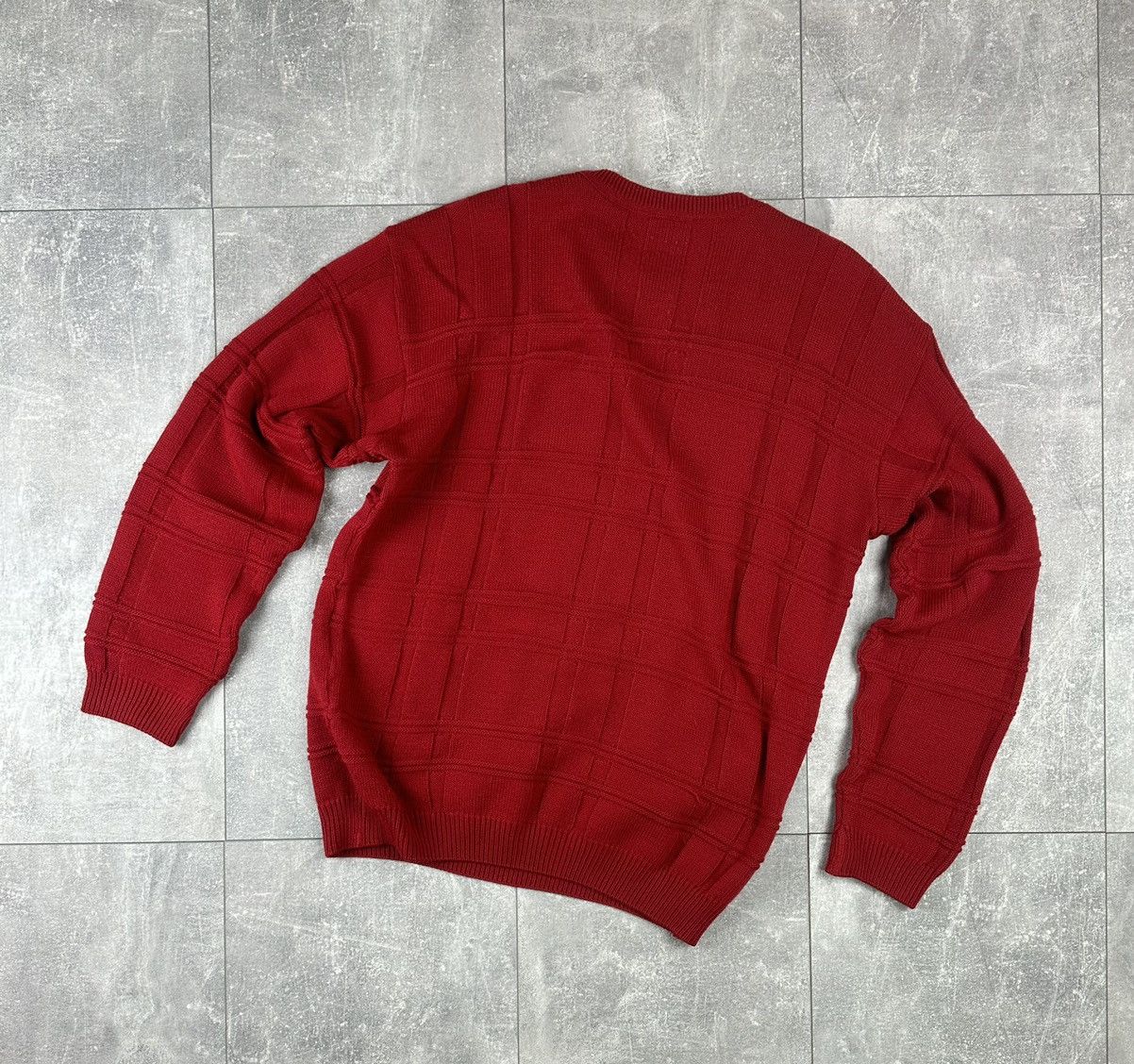 Lacoste Lacoste Cable Knit Mens Vintage Retro Small Logo Sweater Size US L / EU 52-54 / 3 - 12 Thumbnail