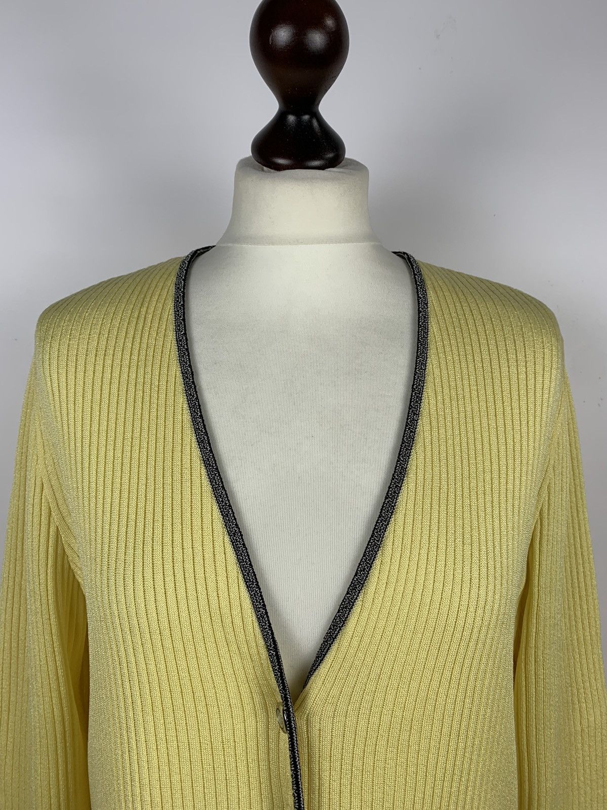 Escada Vintage Escada by Margaretha Ley Knit Heavyweight Cardigan Size S / US 4 / IT 40 - 6 Thumbnail