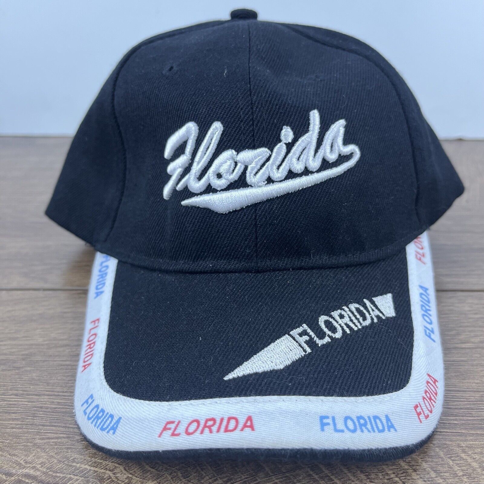 Other Florida Hat Adjustable Hat Black Hat Adjustable Black Adult Size ONE SIZE - 3 Thumbnail